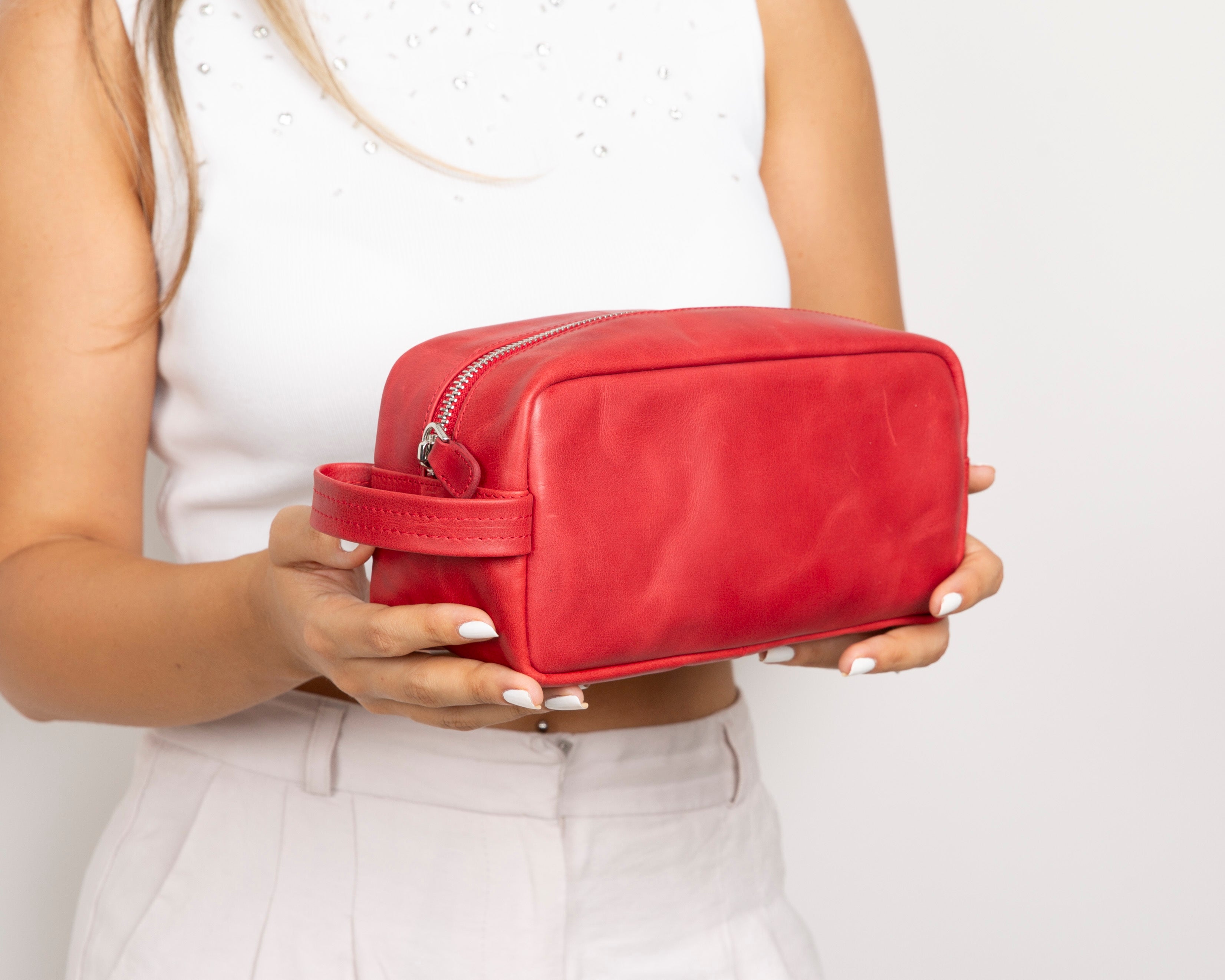 Biel Genuine Leather Dopp Kit