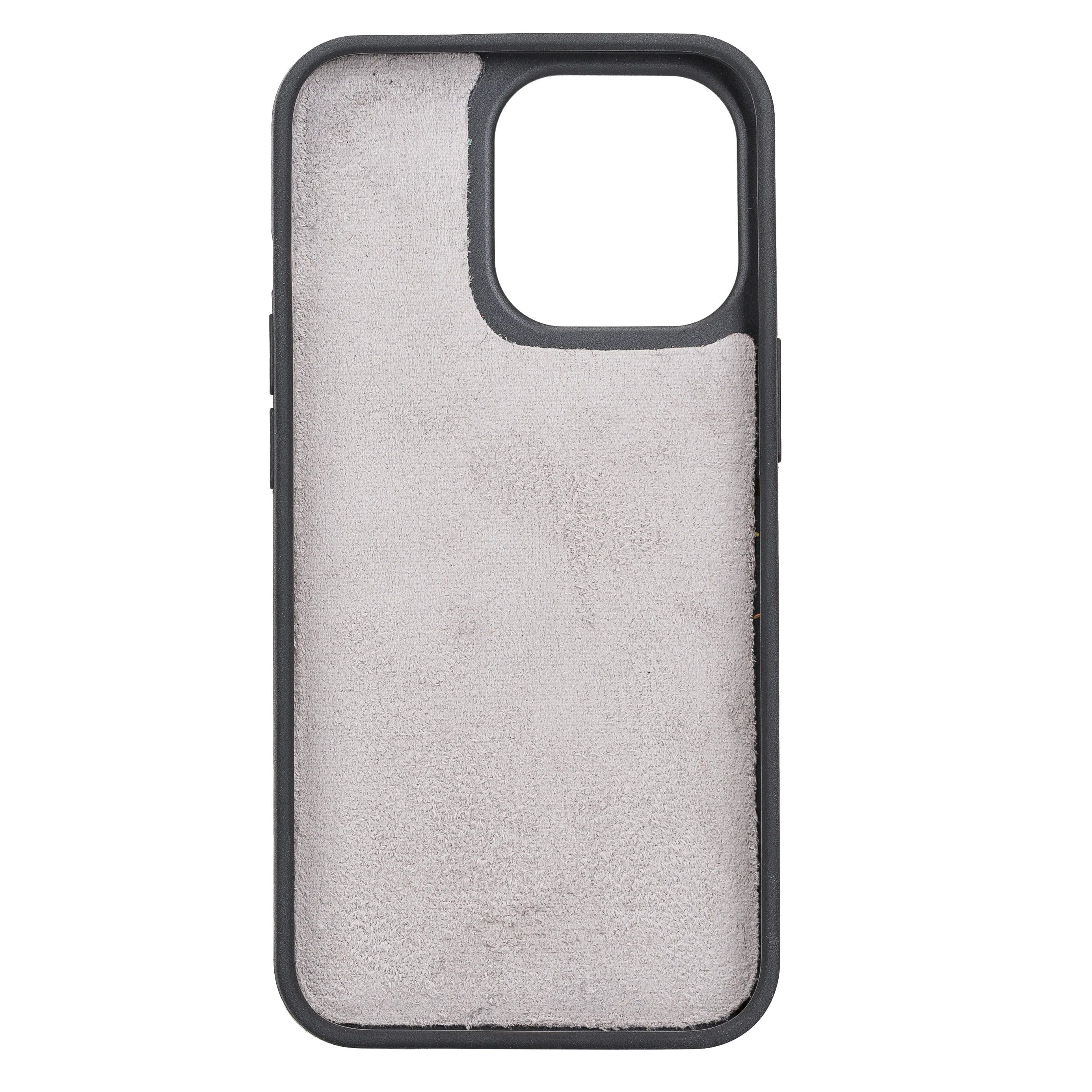 Magic iPhone 13 Pro Max Genuine Leather Detachable Wallet Case