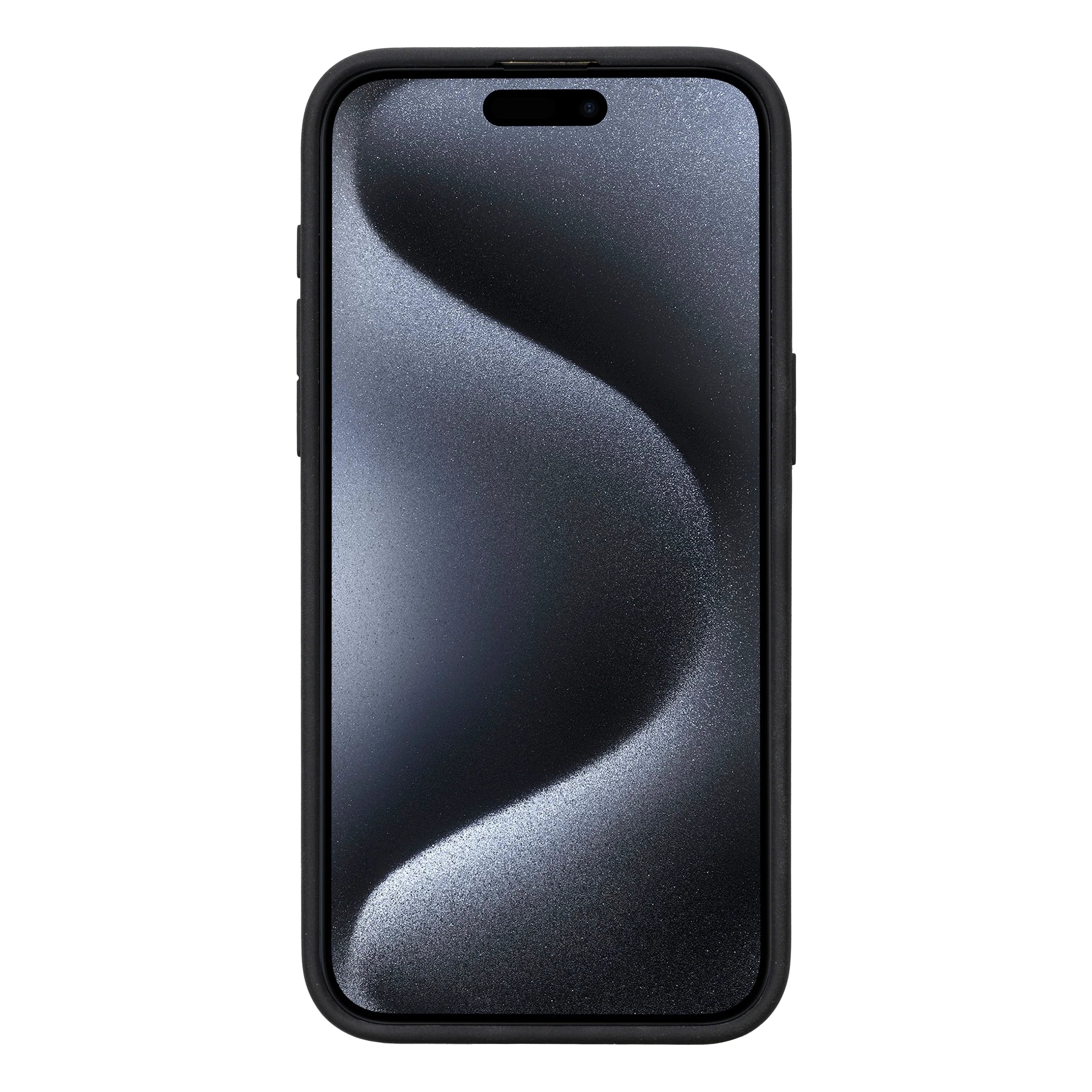 Esnek Kapak Hakiki Deri iPhone 15 Pro Max Kılıfı