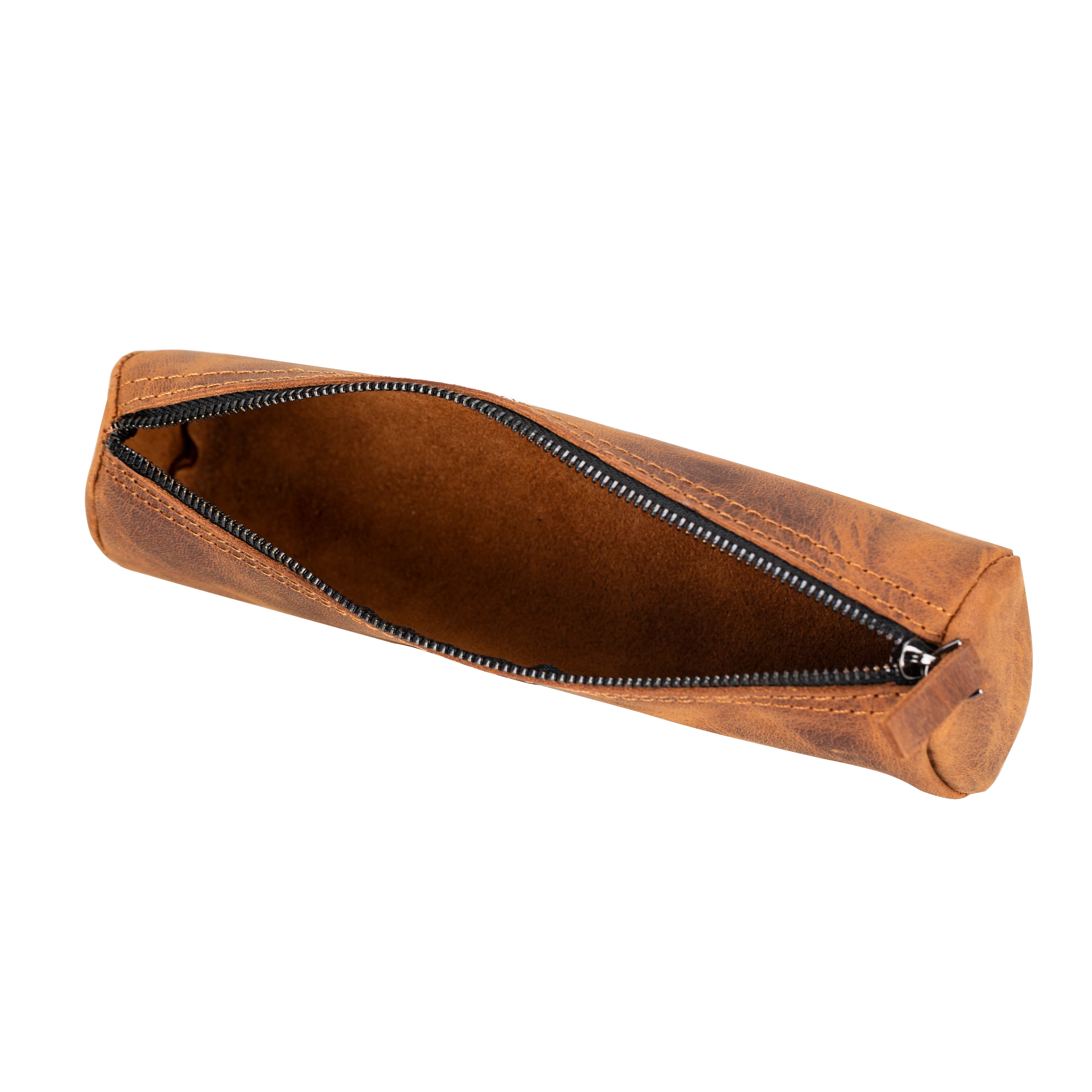 Genuine Leather Pen Holder