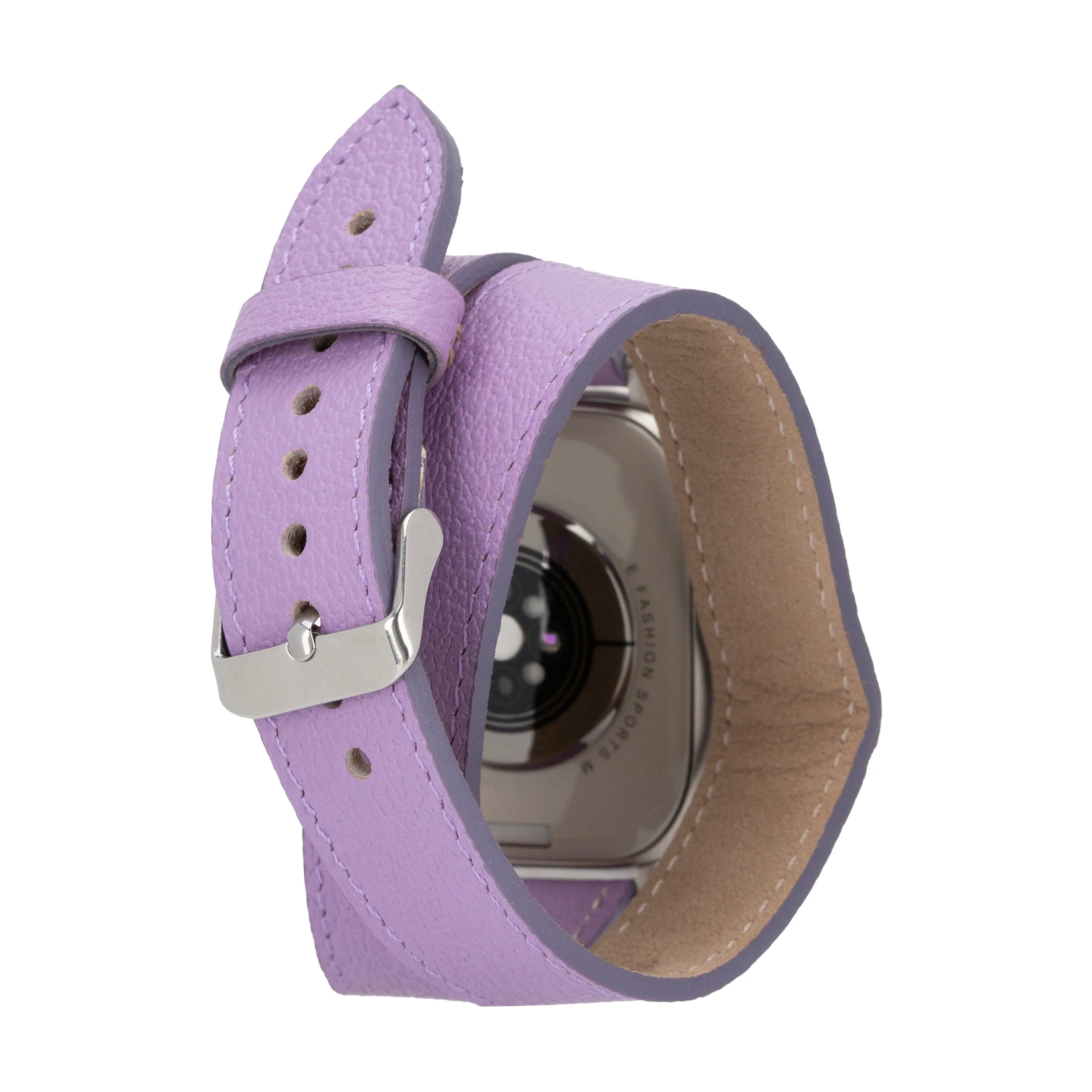 Double Tour Gerçek Deri Apple Watch Kordonu