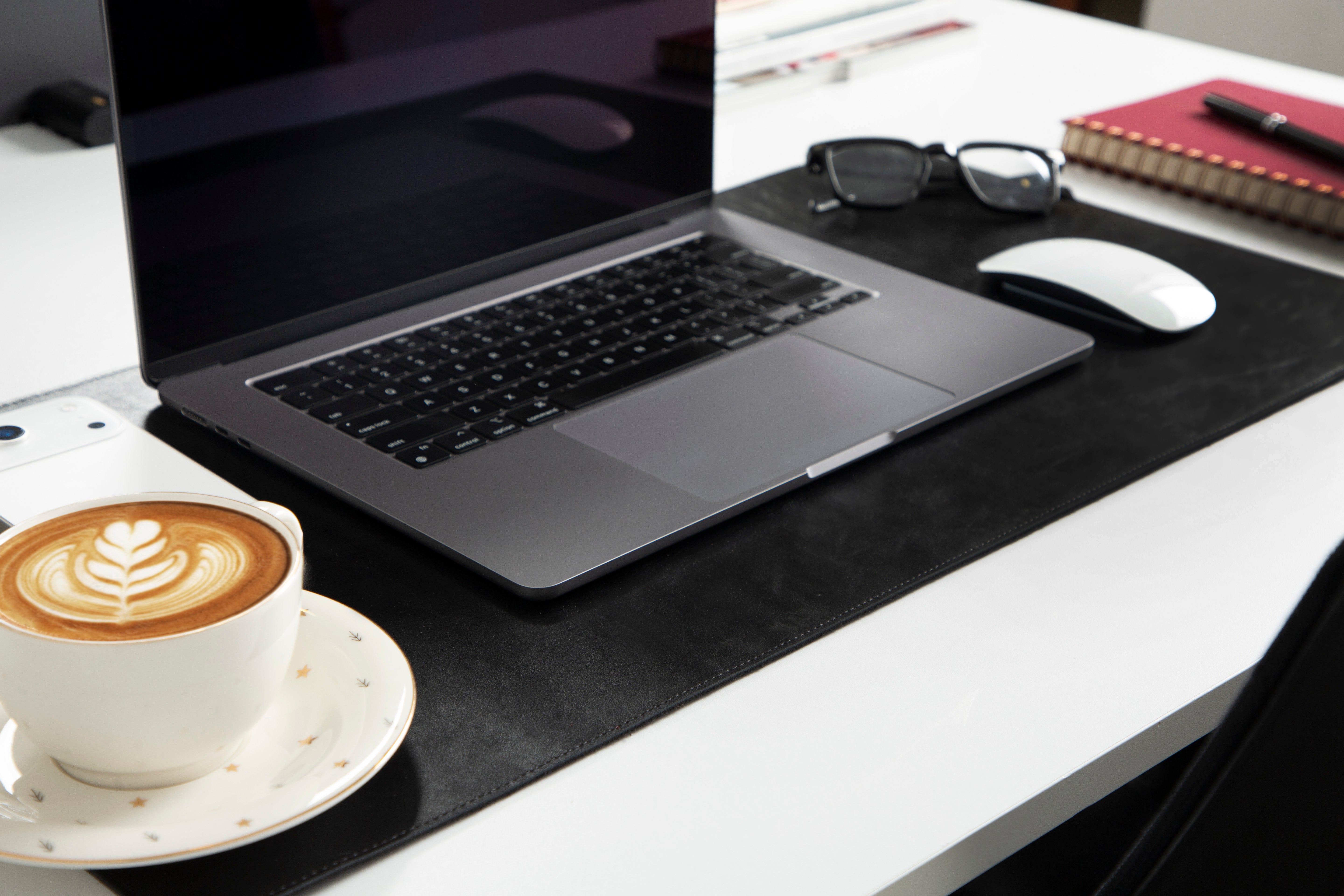 Deskora Genuine Leather Desk Mat (30 cm X 46 cm)
