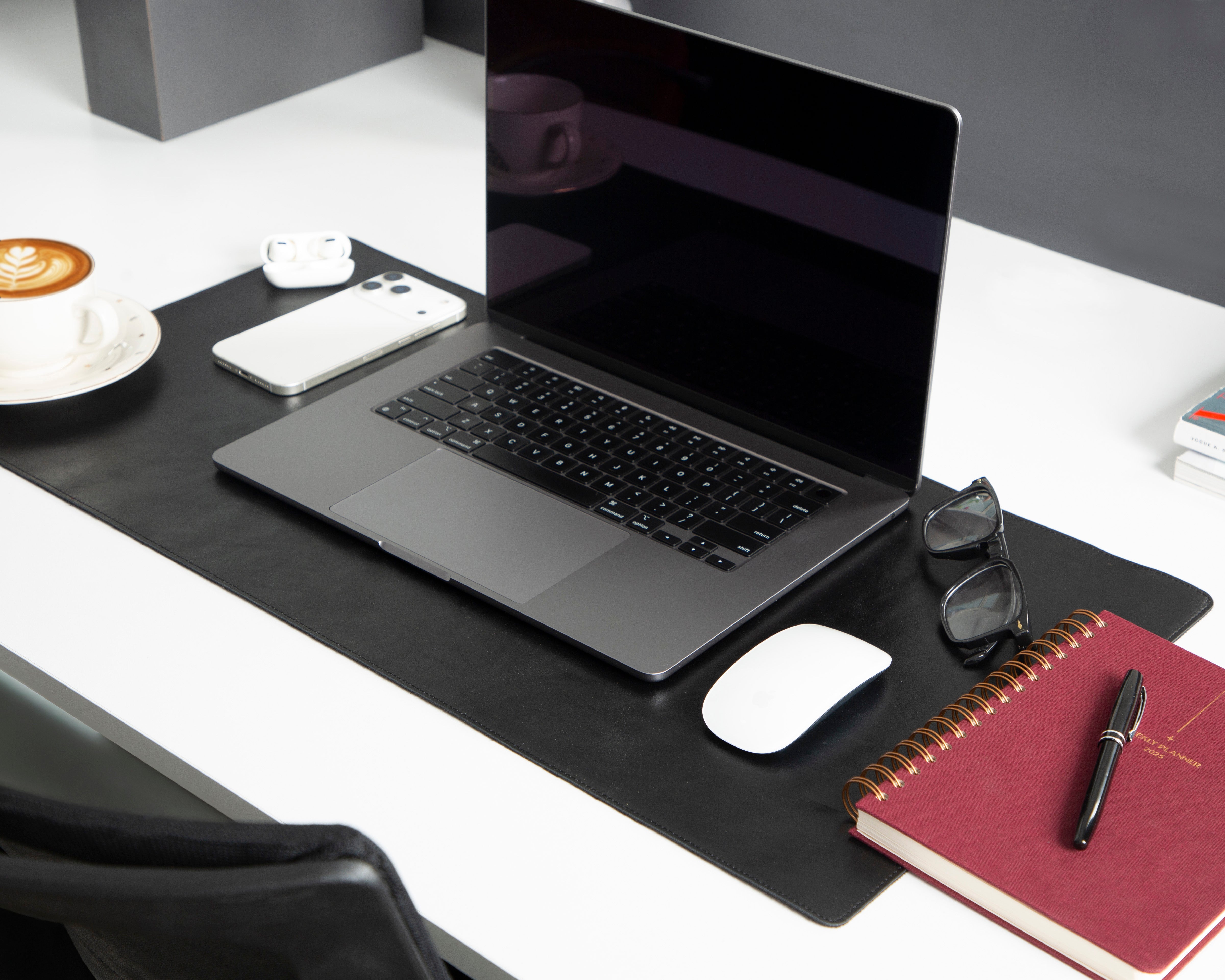Deskora Genuine Leather Desk Mat (30 cm X 46 cm)