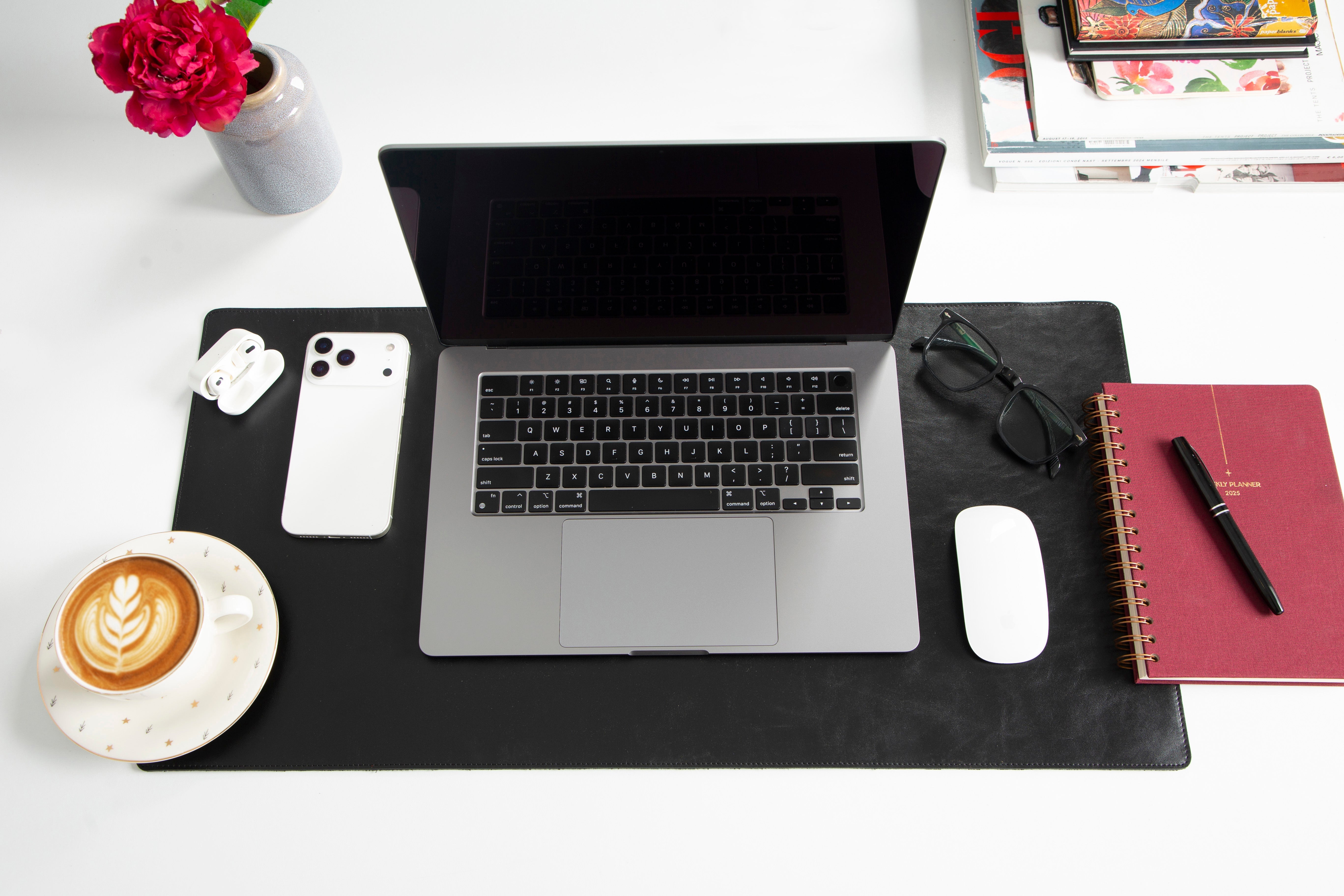 Deskora Genuine Leather Desk Mat (30 cm X 46 cm)