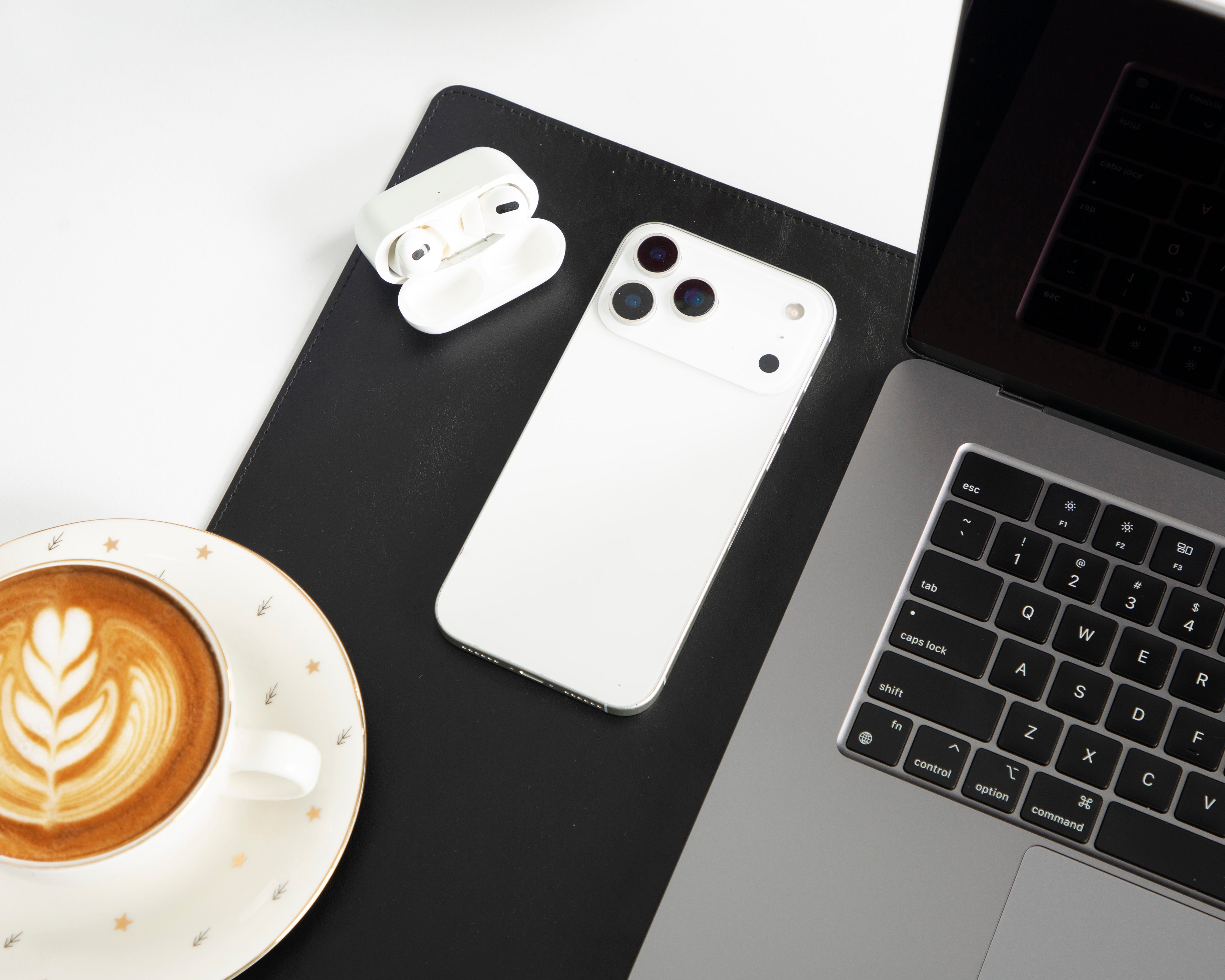 Natural Genuine Leather Desk Mat, Small