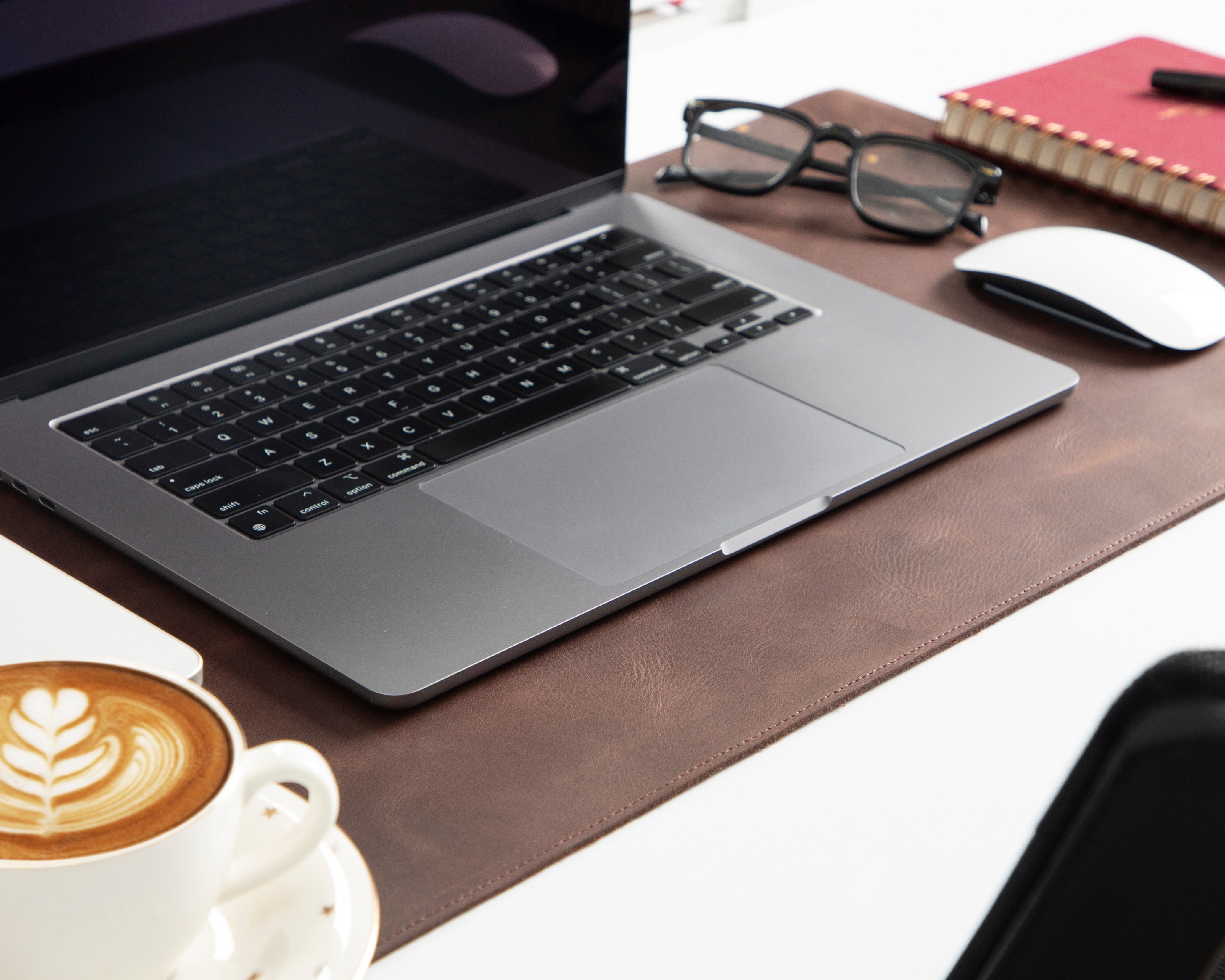 Deskora Genuine Leather Desk Mat (30 cm X 46 cm)