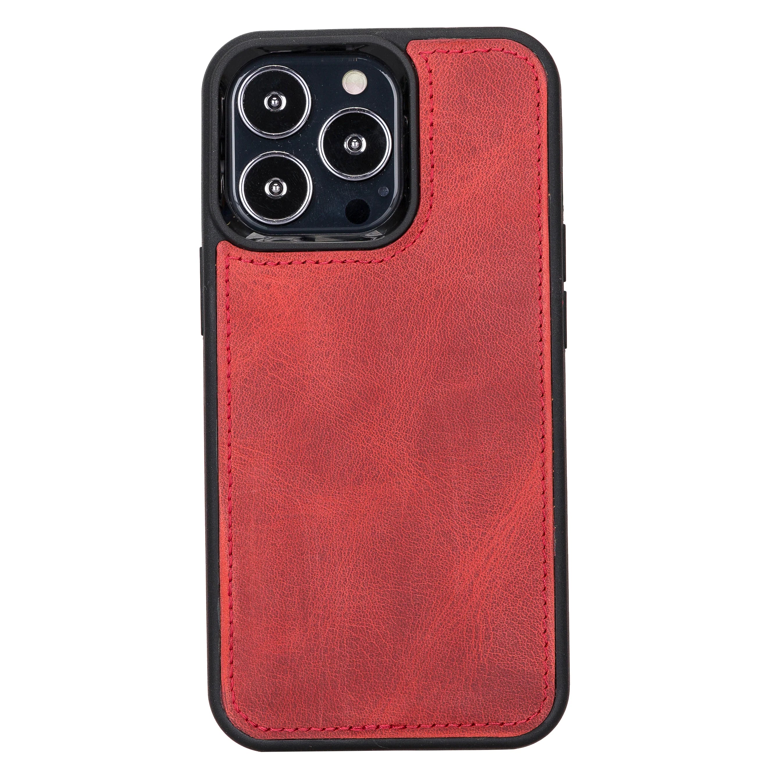 Liluri iPhone 13 Pro Detachable Genuine Leather Wallet Case