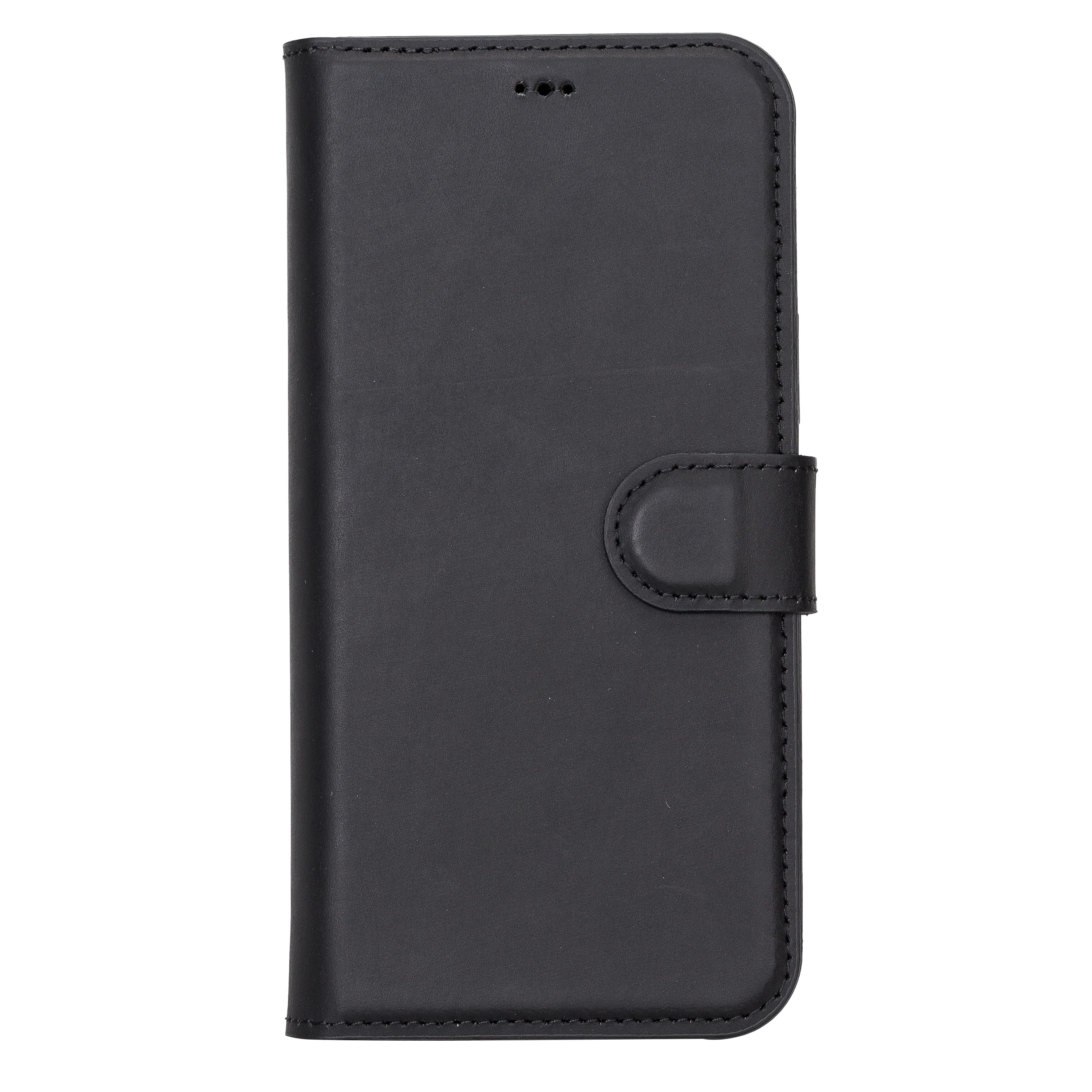 Liluri iPhone 13 Pro Detachable Genuine Leather Wallet Case