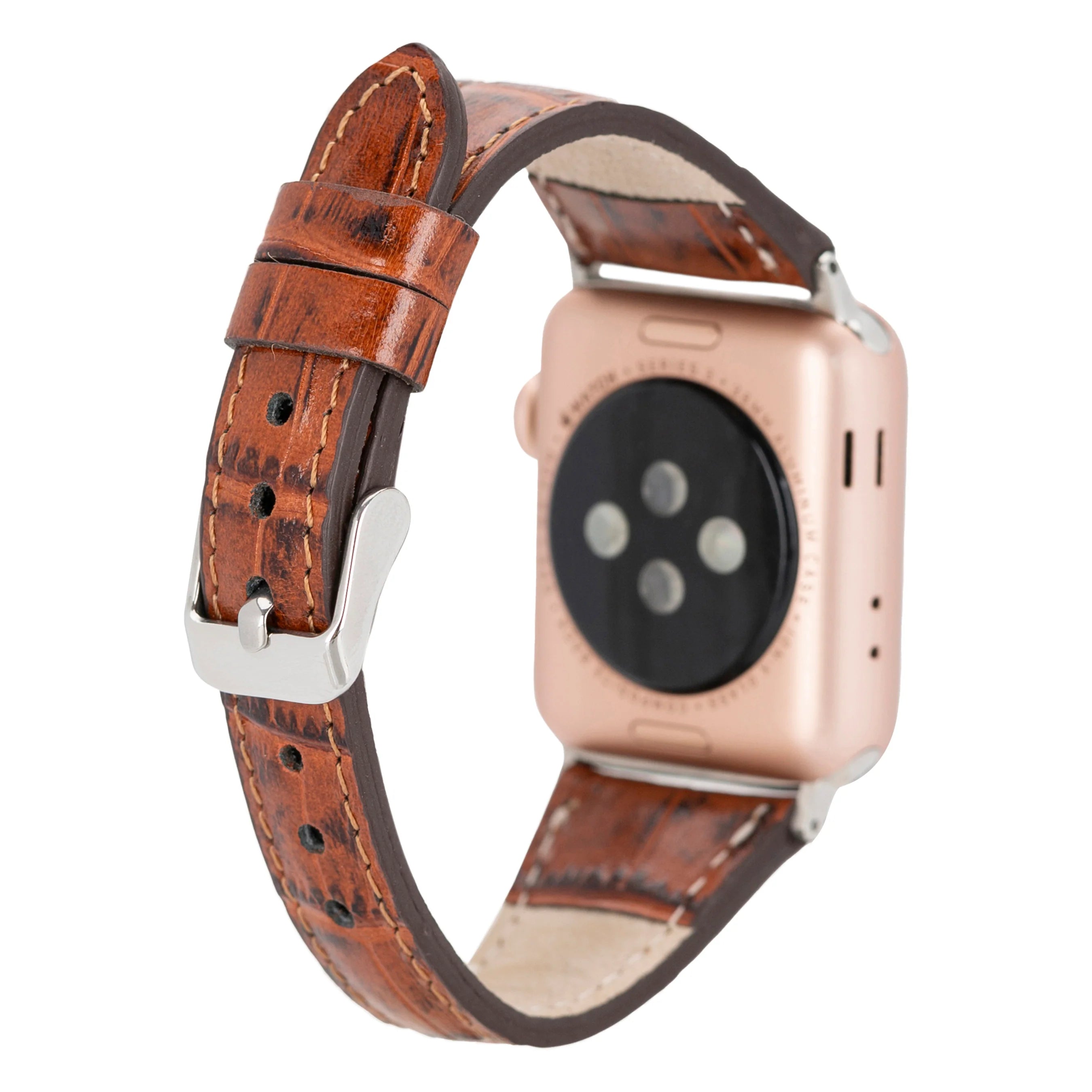 Slim Genuine Leather Apple Watch Band
