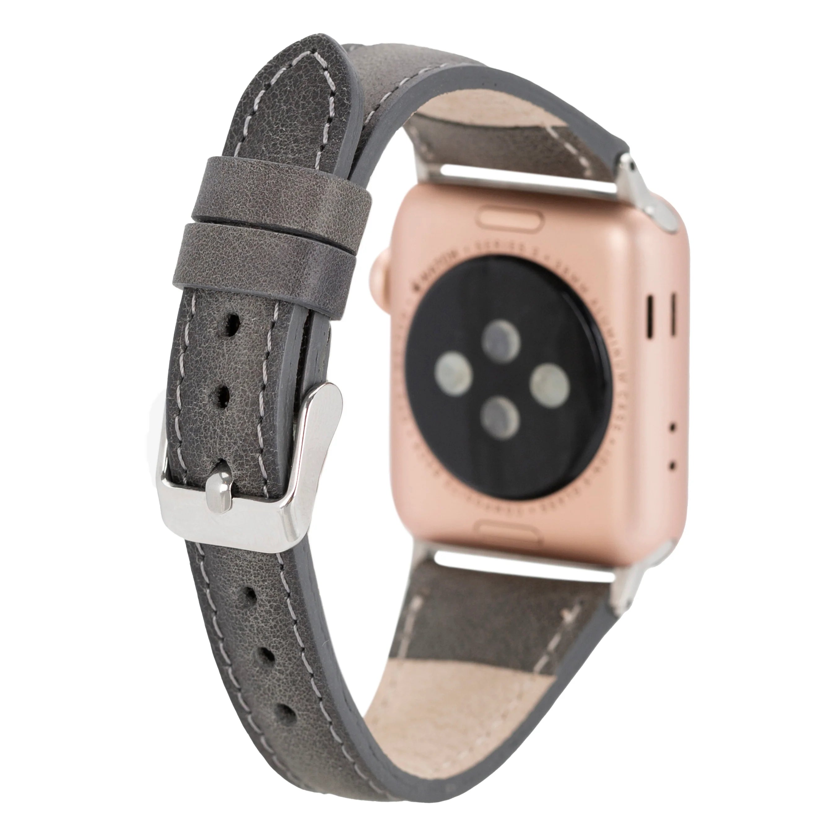 Slim Genuine Leather Apple Watch Band