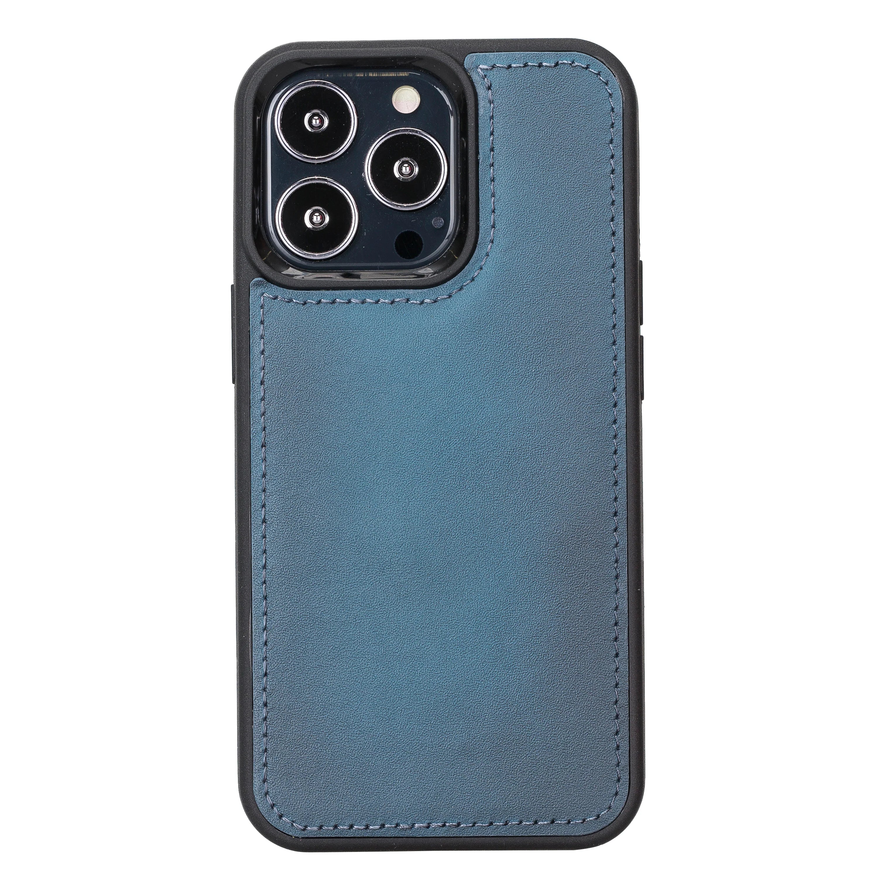 Magic iPhone 13 Pro Genuine Leather Detachable Wallet Case