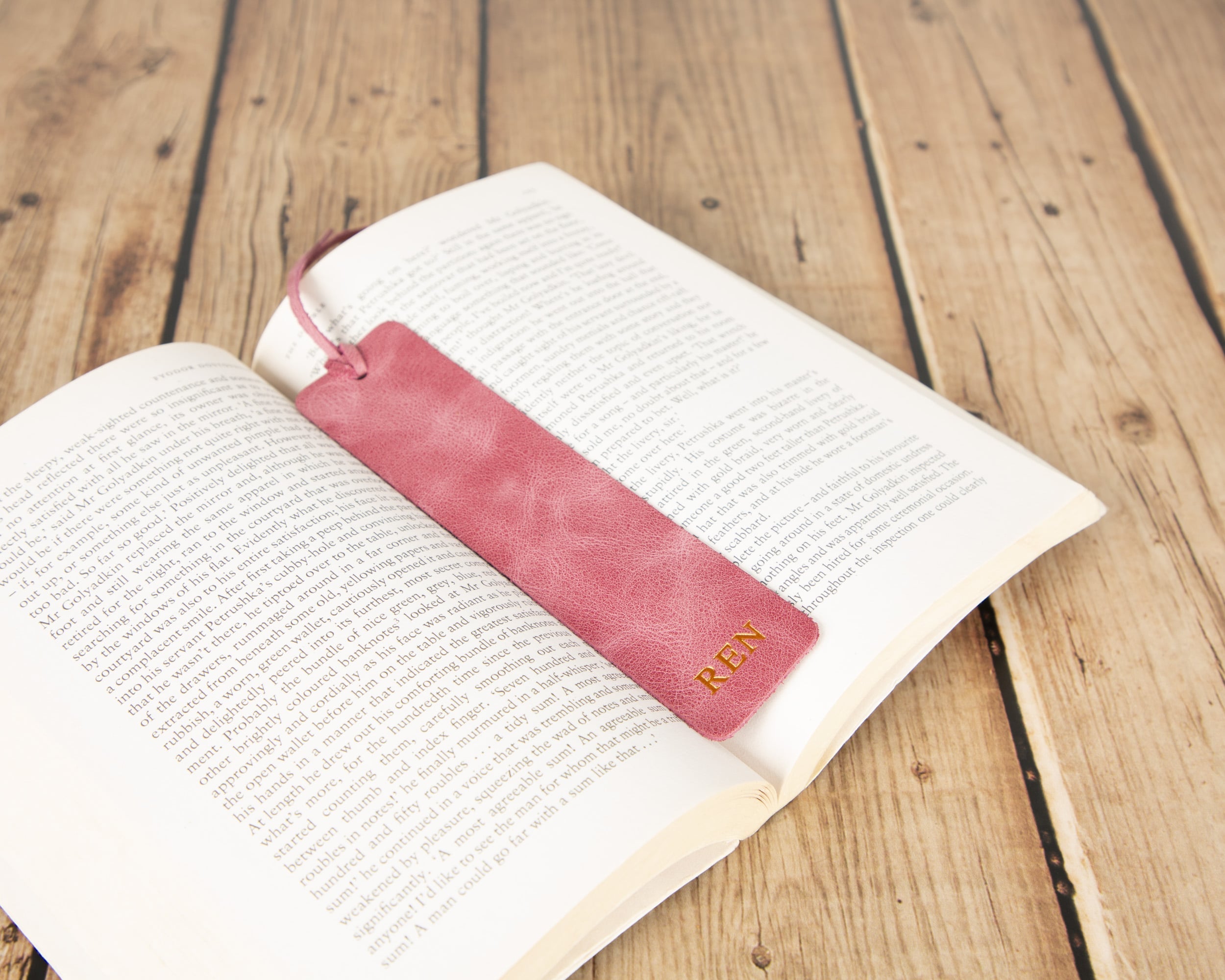 Markora Genuine Leather Bookmark