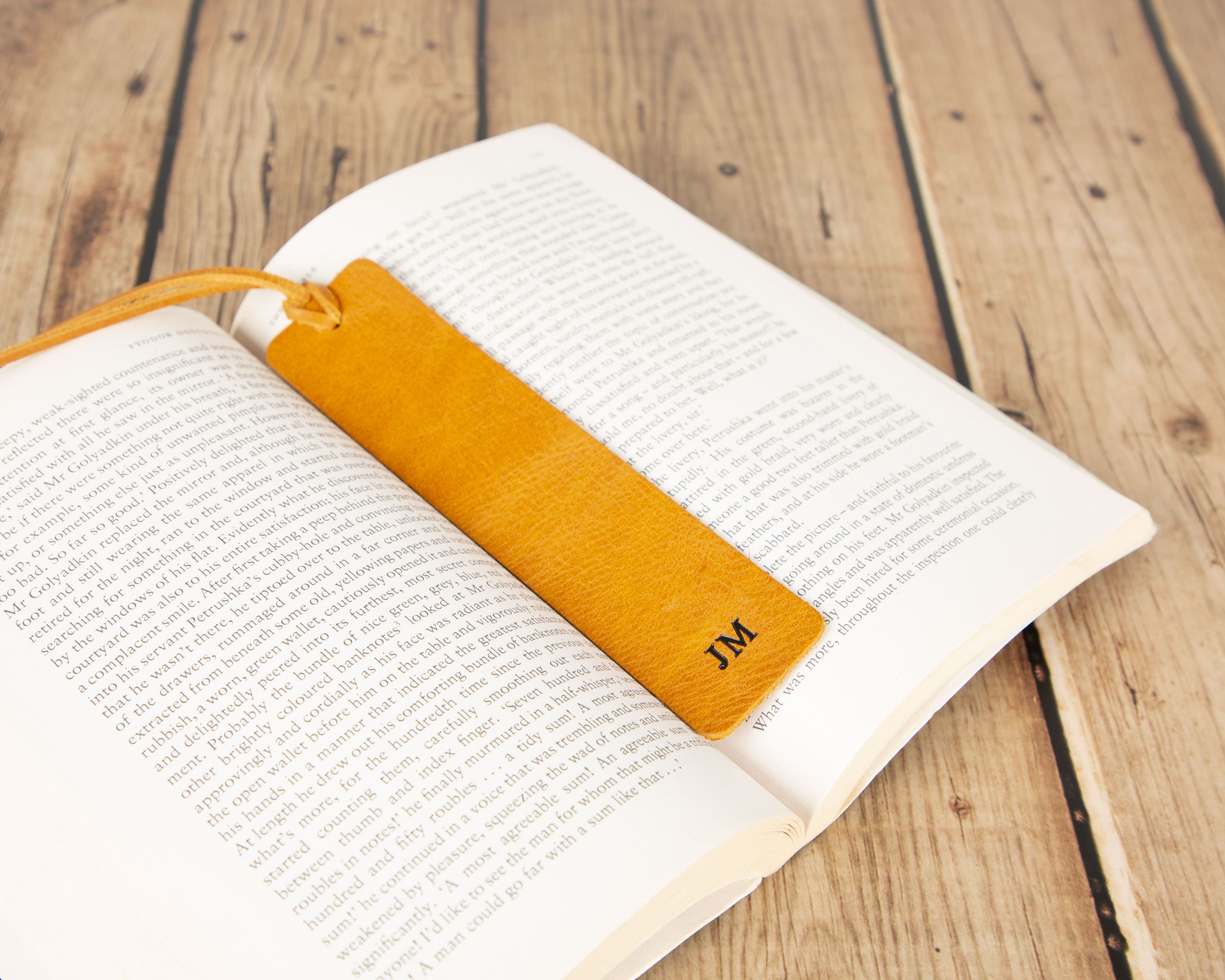Markora Genuine Leather Bookmark