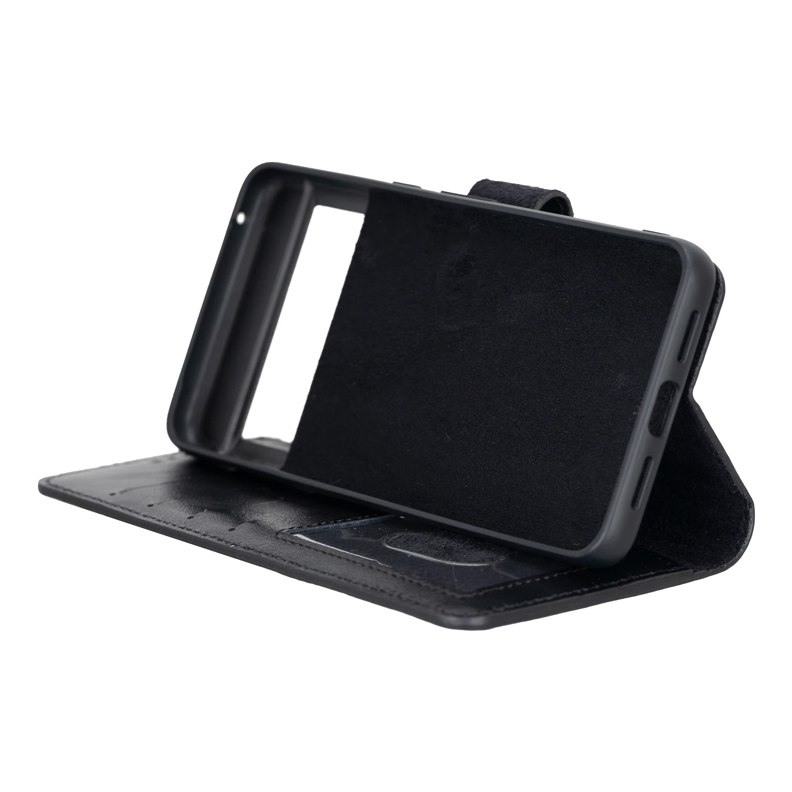 Magic Google Pixel 10 / 10 Pro Genuine Leather Detachable Wallet Case