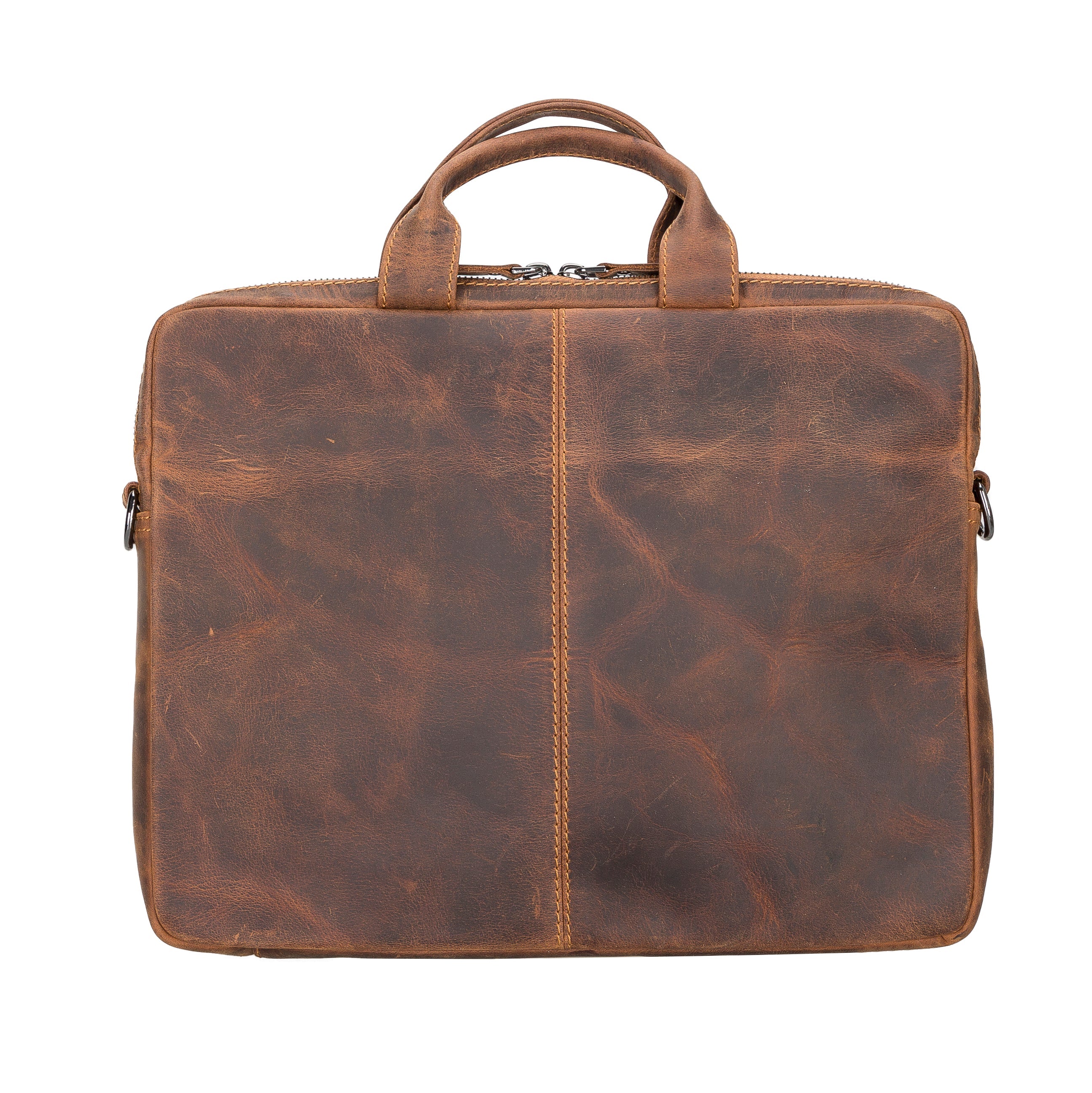 Apollo Leather Business Briefcase / Laptop Case 14"