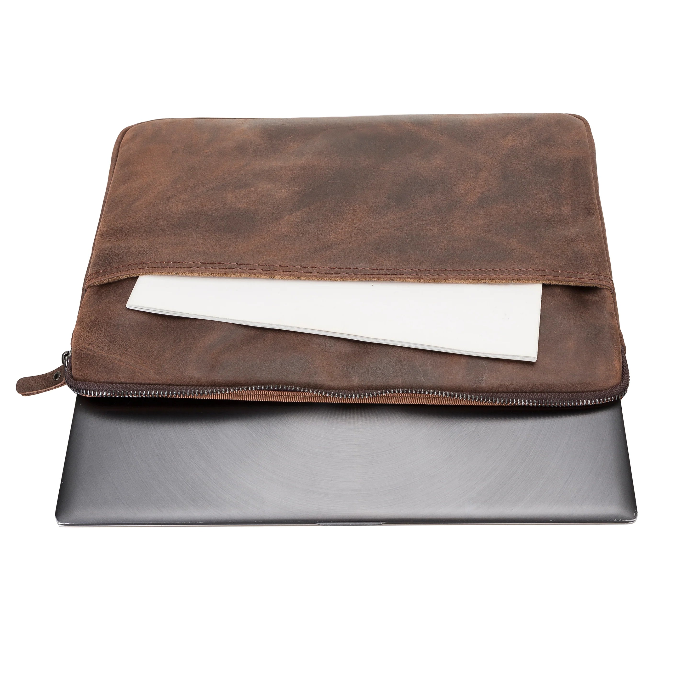 Awe Slim Genuine Leather Laptop / Tablet Bag