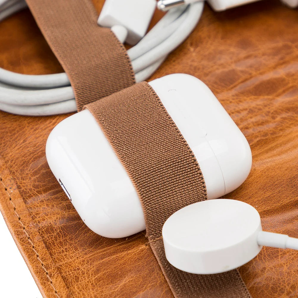 Cordian Genuine Leather Cable Organizer