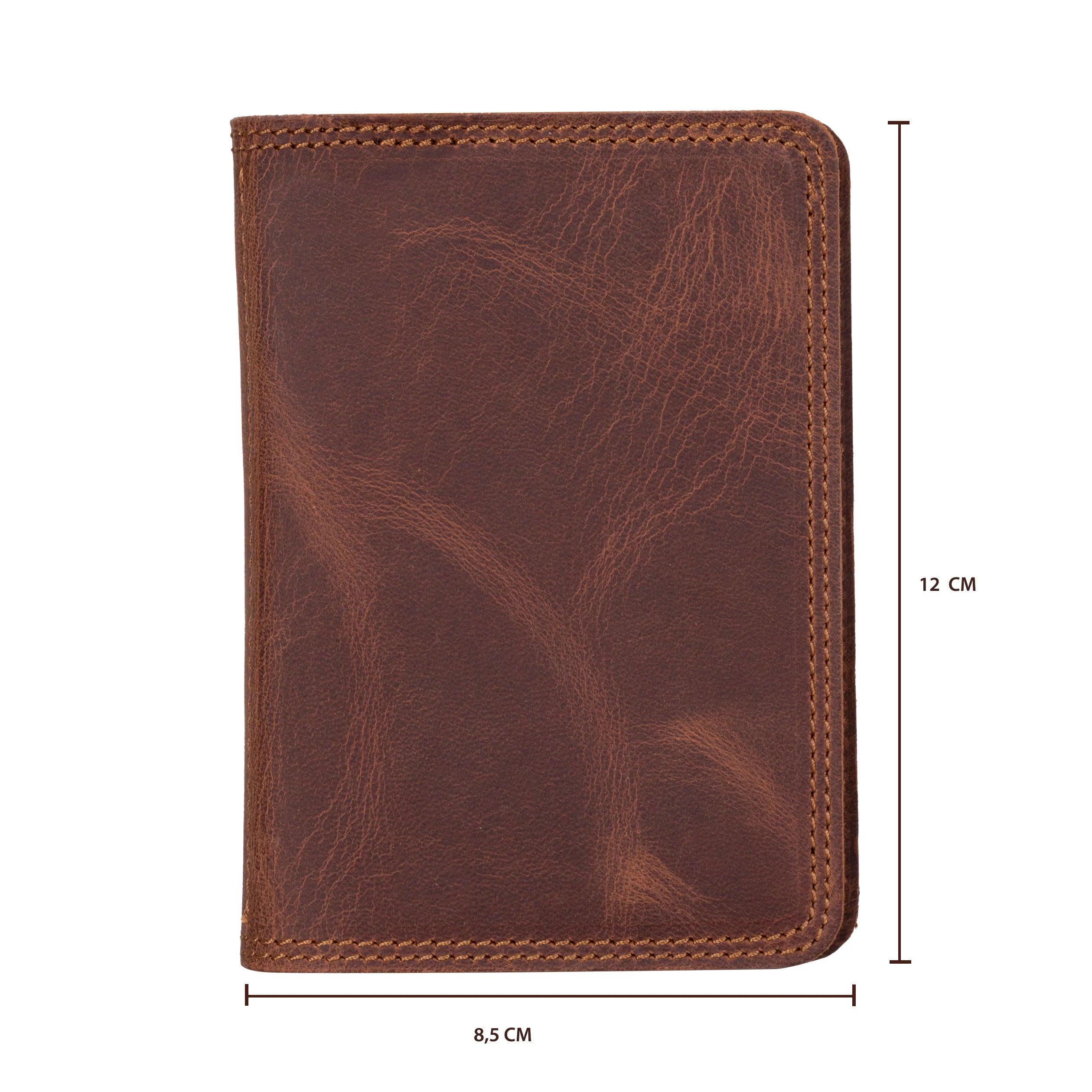 Carvan Leather License Registration Holder