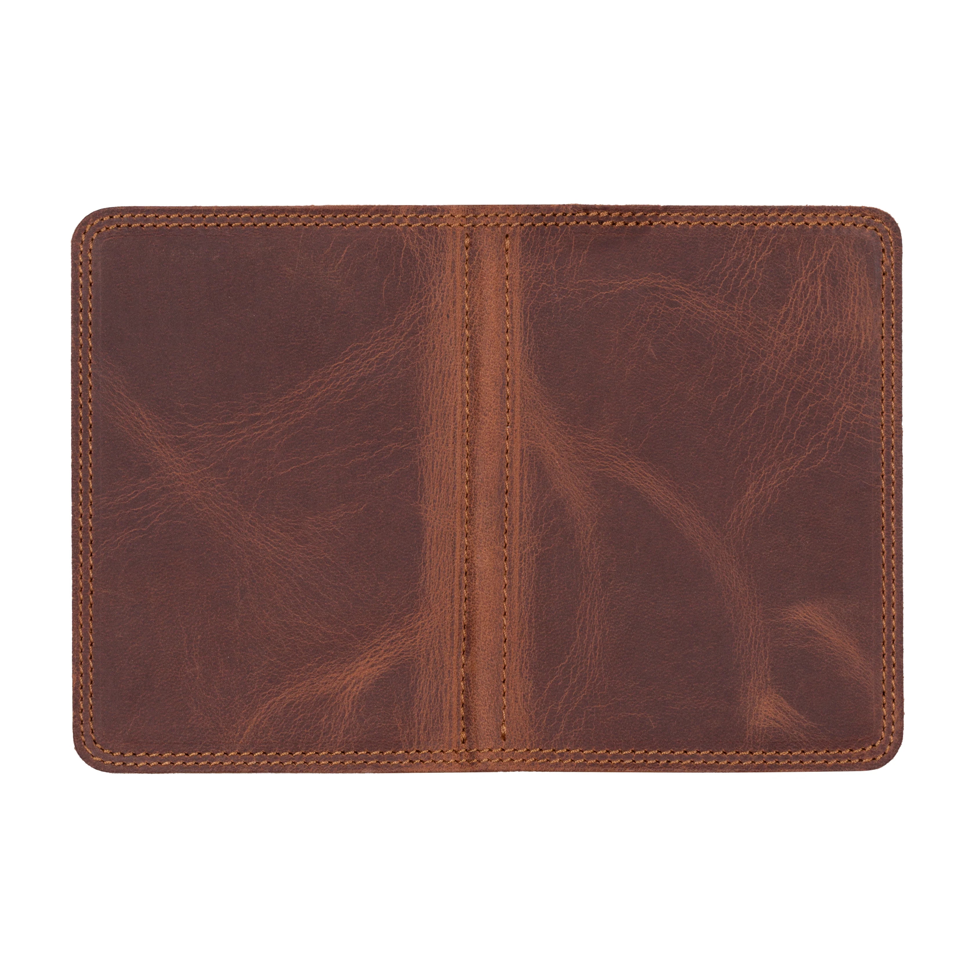 Carvan Leather License Registration Holder