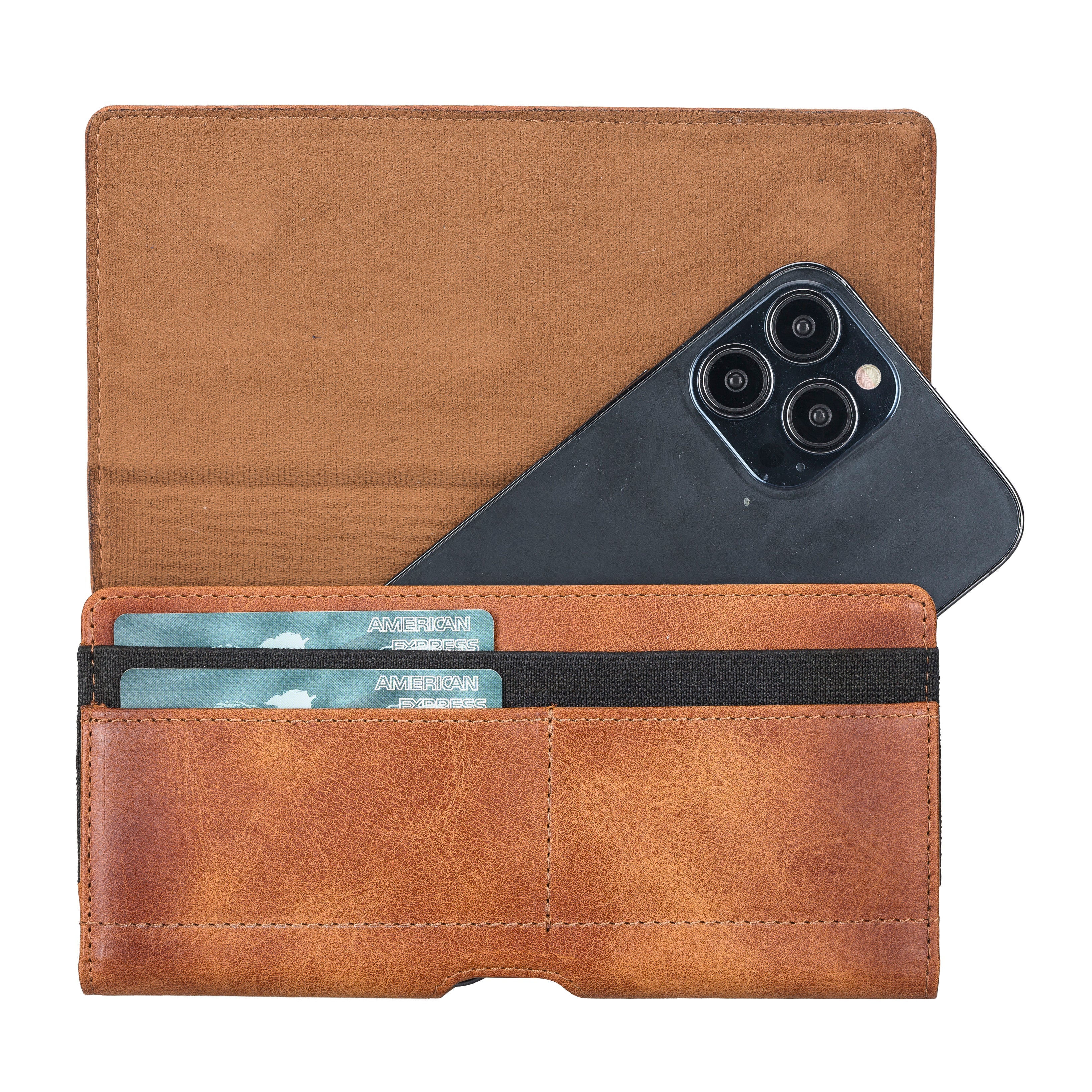 Titan Genuine Leather Belt Phone Case
