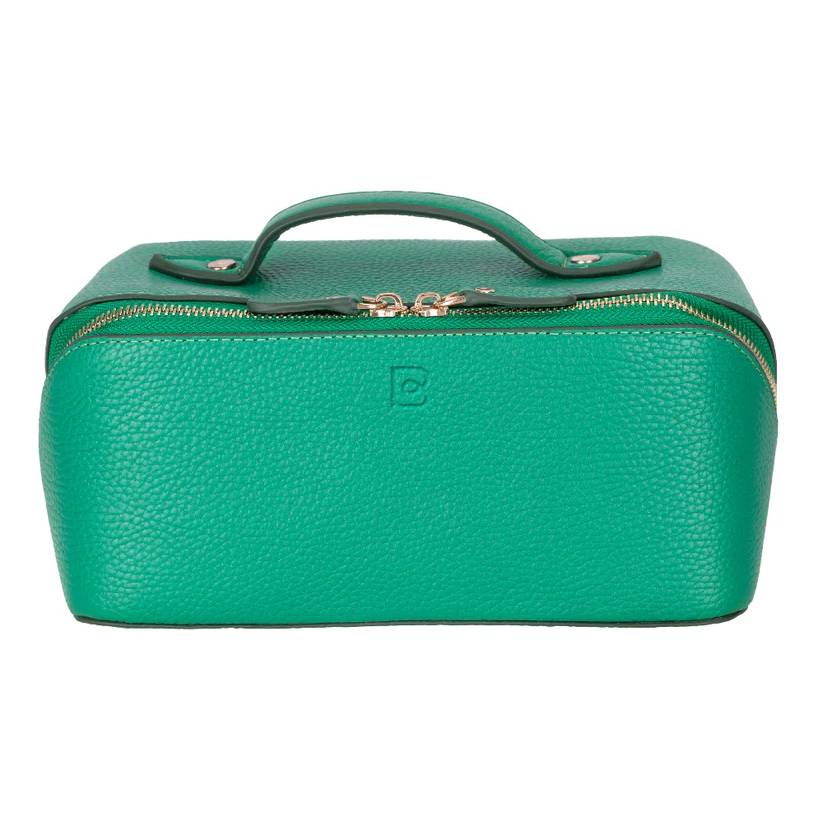Ella Genuine Leather Makeup Bag