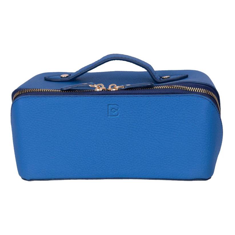 Ella Genuine Leather Makeup Bag