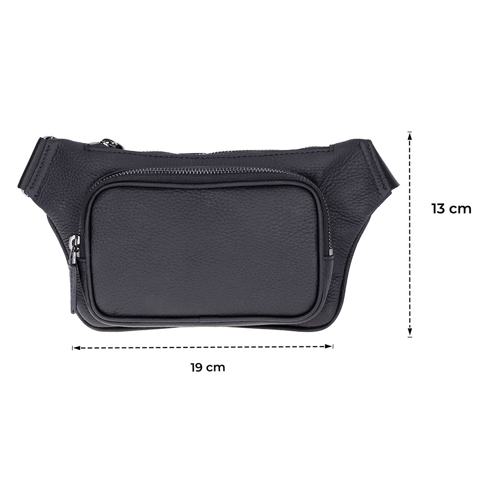 Apex Genuine Leather Waist Bag