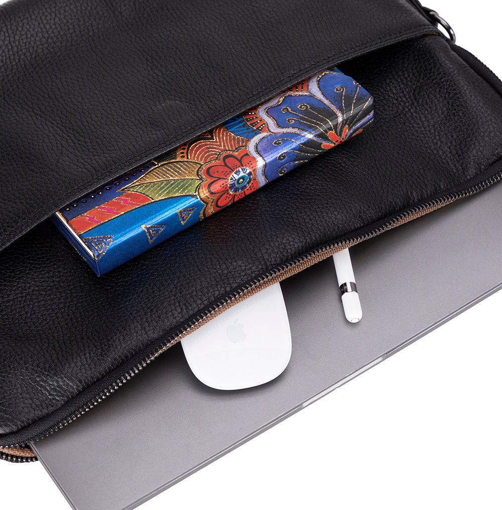 Leeds Slim Genuine Leather Laptop / Tablet Sleeve