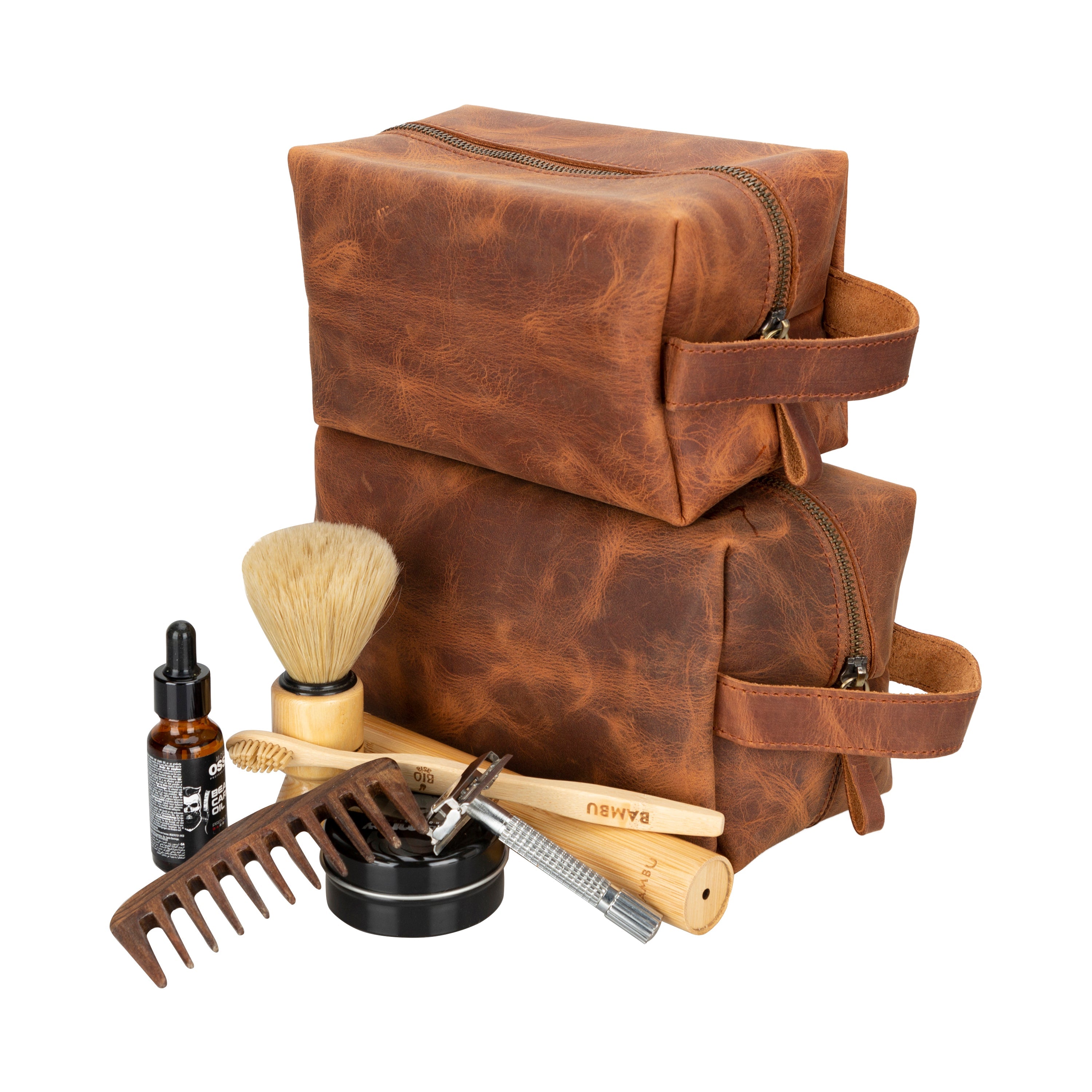 Eve Leather Dopp Kit, X Large
