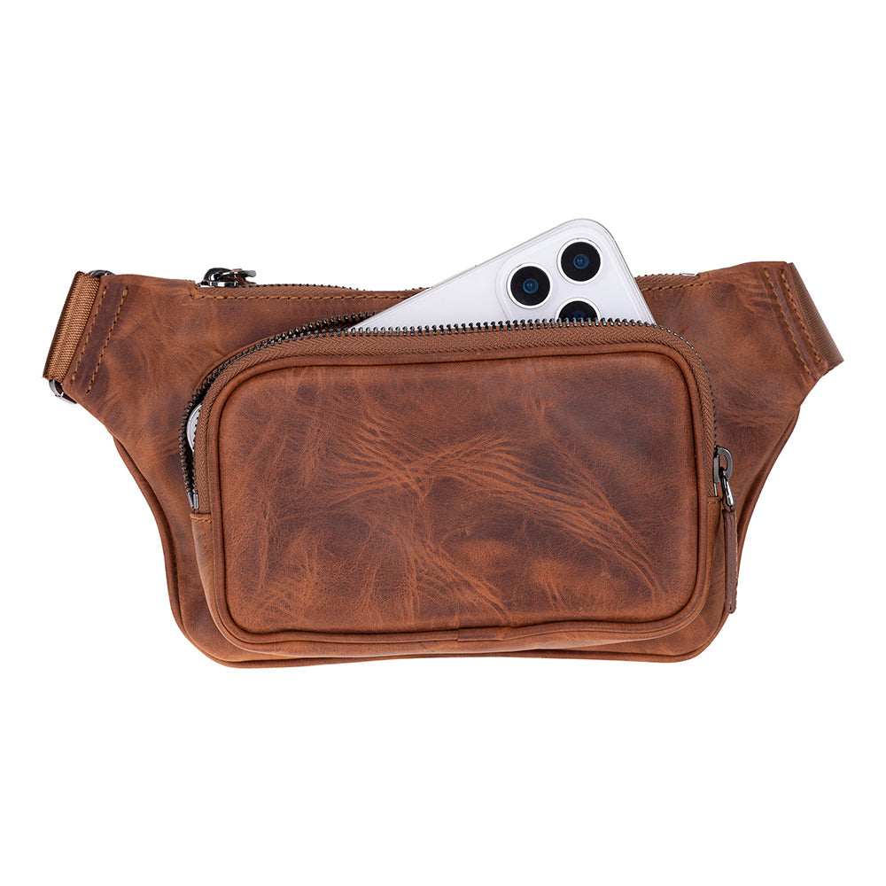 Apex Genuine Leather Waist Bag