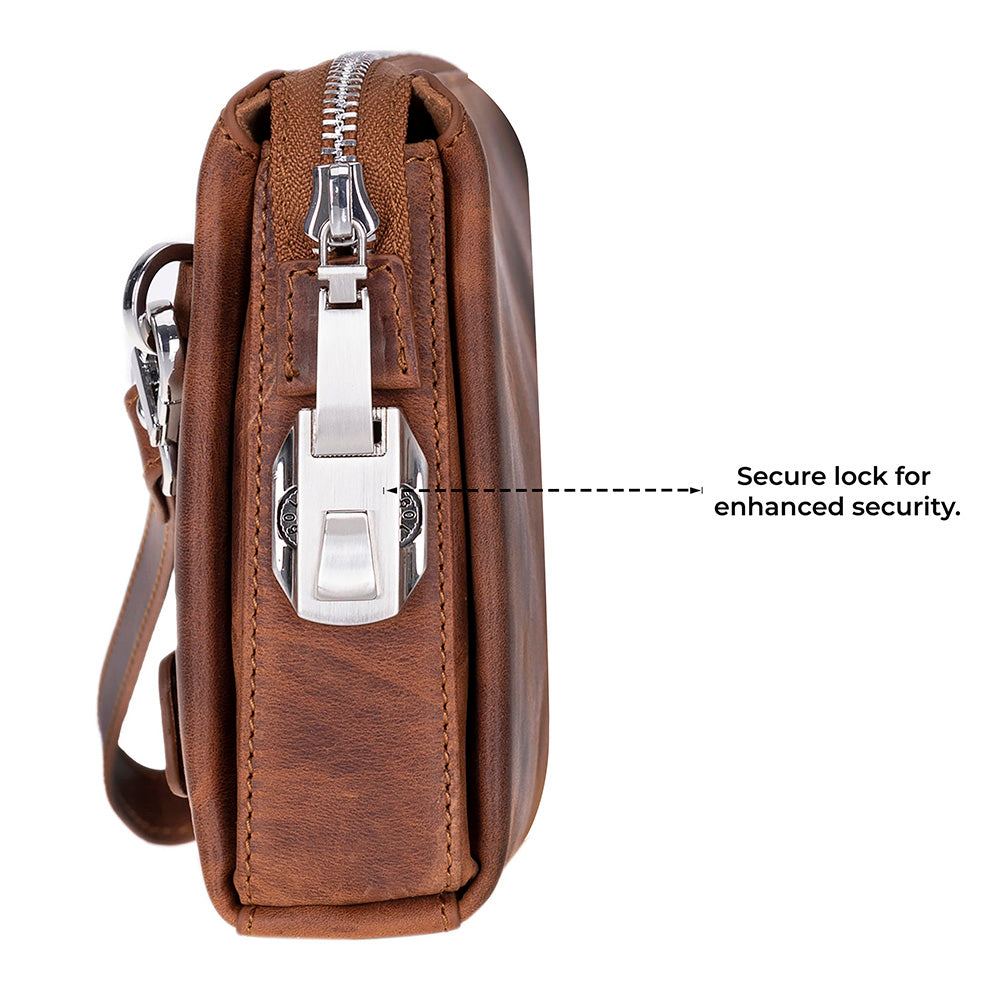 Lupus Hakiki Deri El Çantası