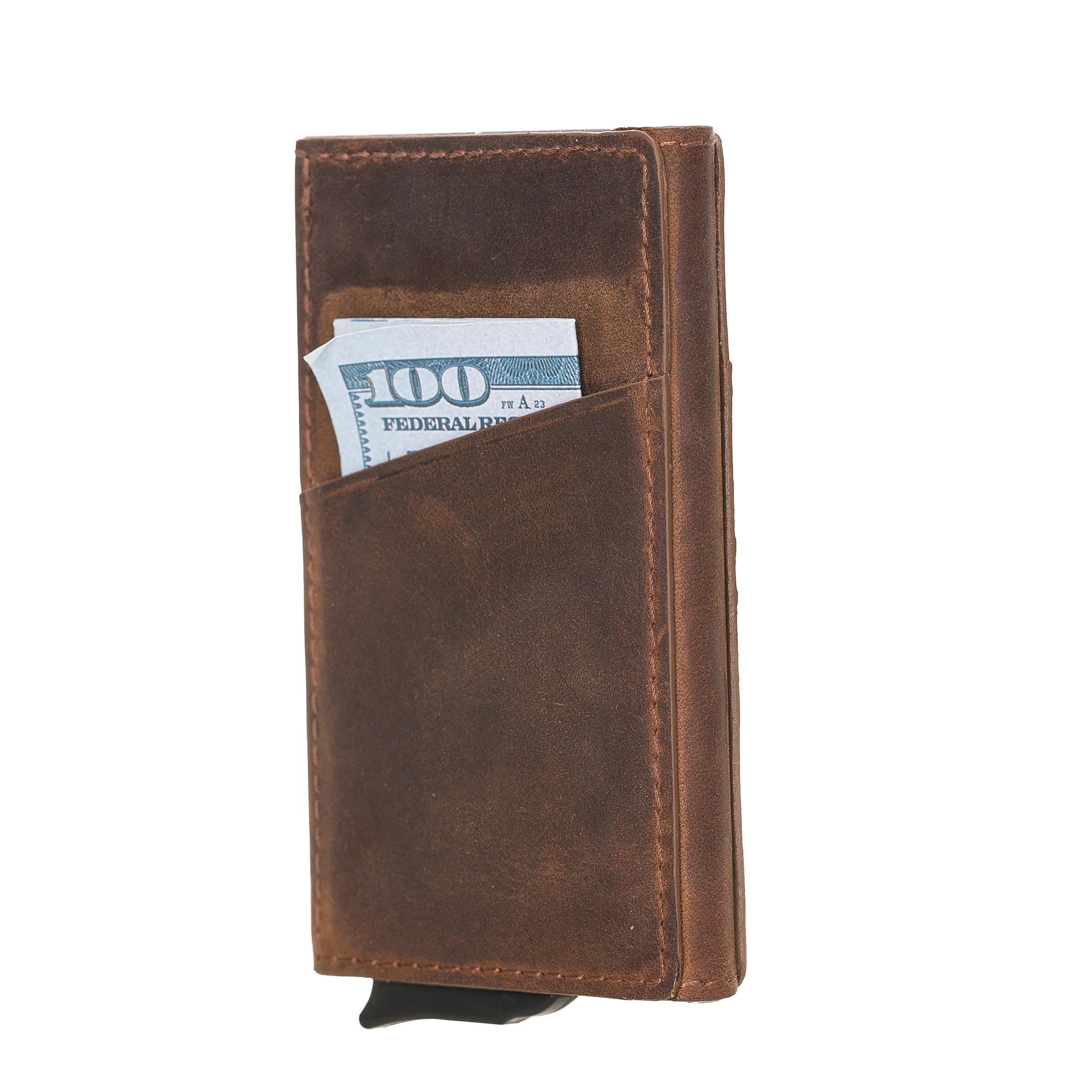Torres Genuine Leather Pop-up Card Holder