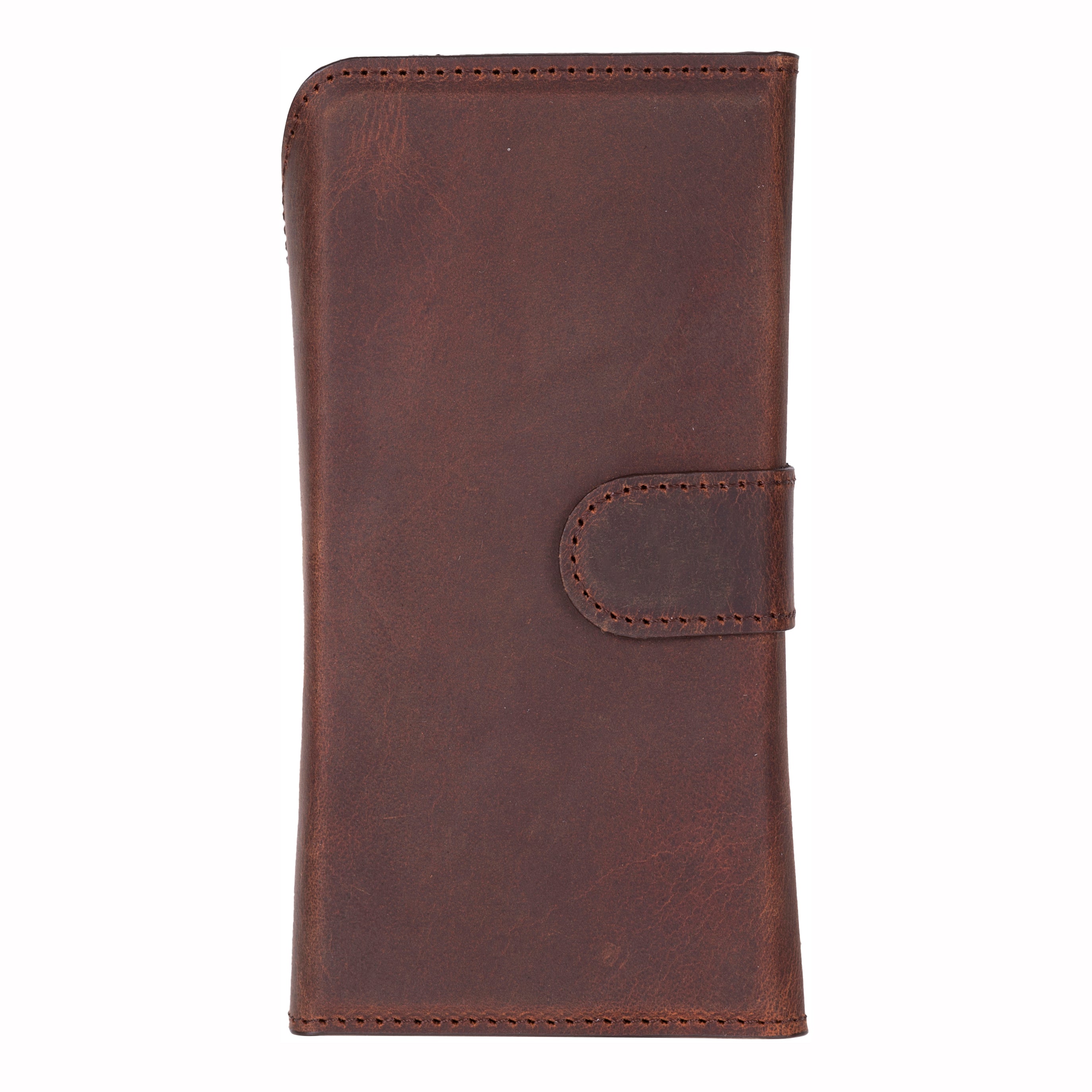 Santa iPhone 17 Pro Genuine Leather Detachable Wallet Case