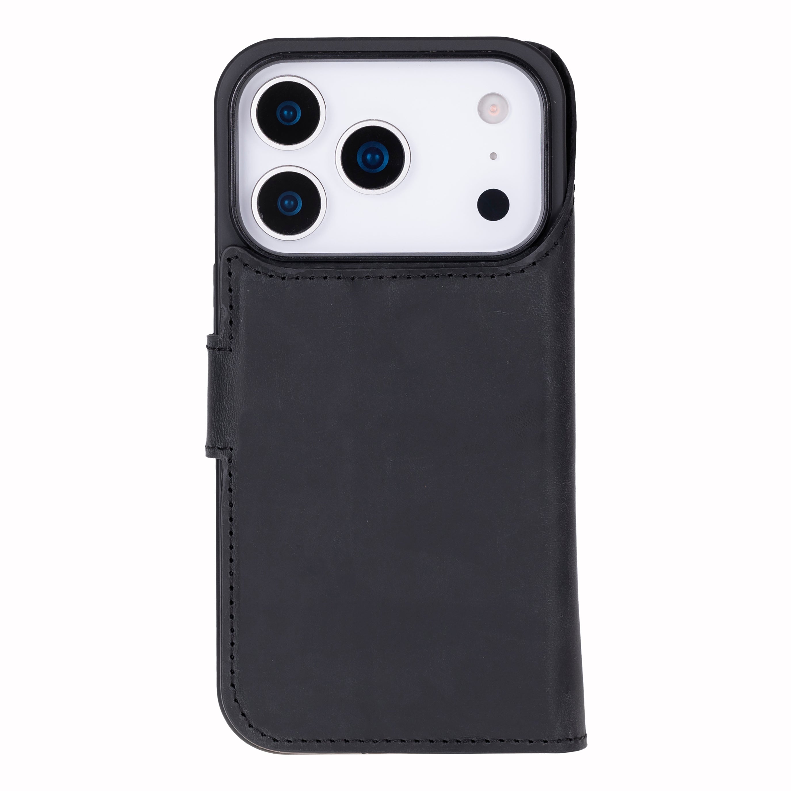 Liluri iPhone 17 Pro Detachable Genuine Leather Case