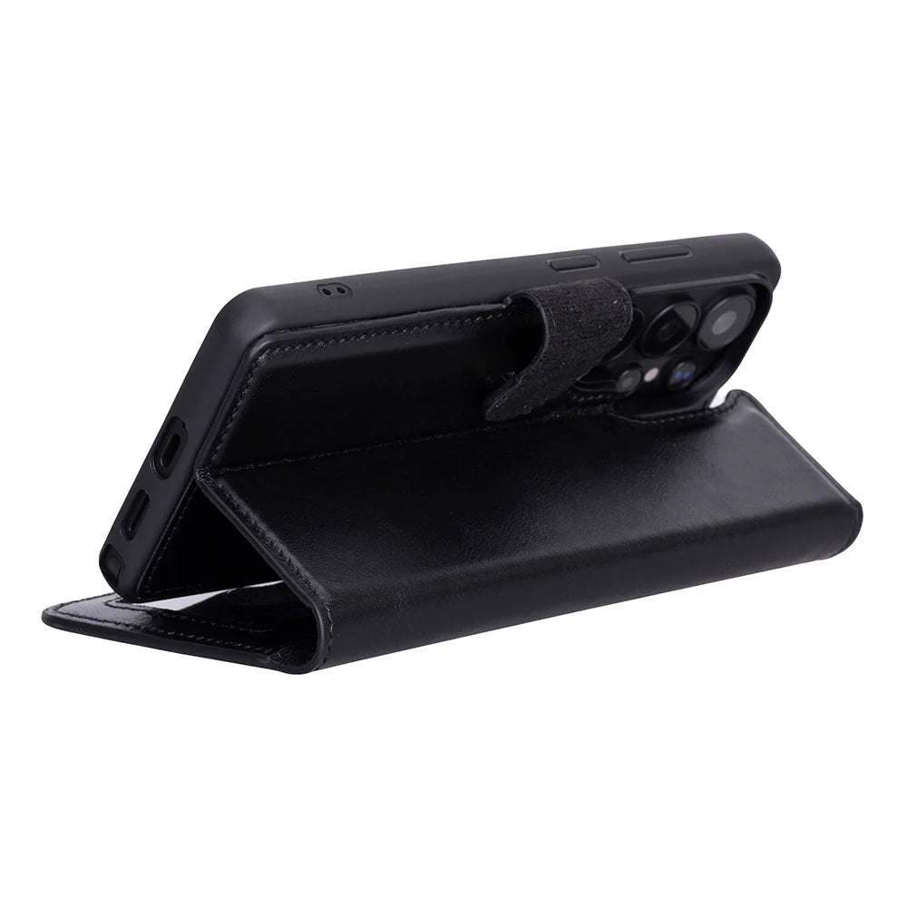 Magic Samsung Galaxy S26 Ultra Ayrılabilir Deri Cüzdan Kılıf