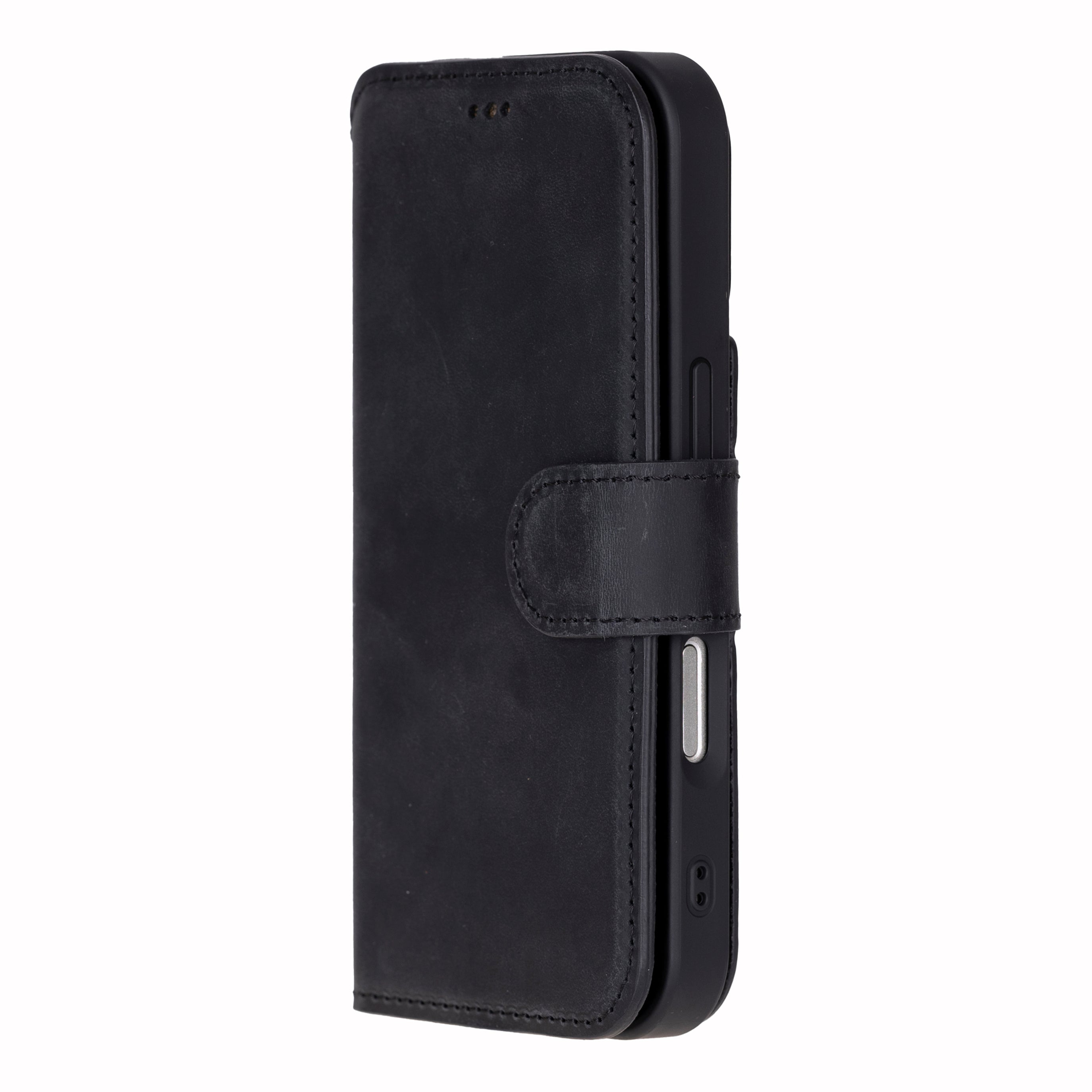 Liluri iPhone 17 Pro Detachable Genuine Leather Case