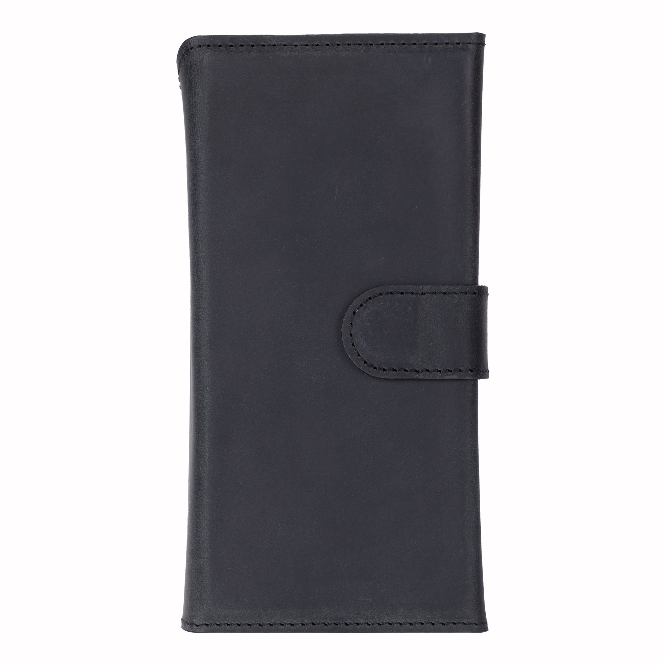 Santa iPhone 17 Air Genuine Leather Detachable Wallet Case