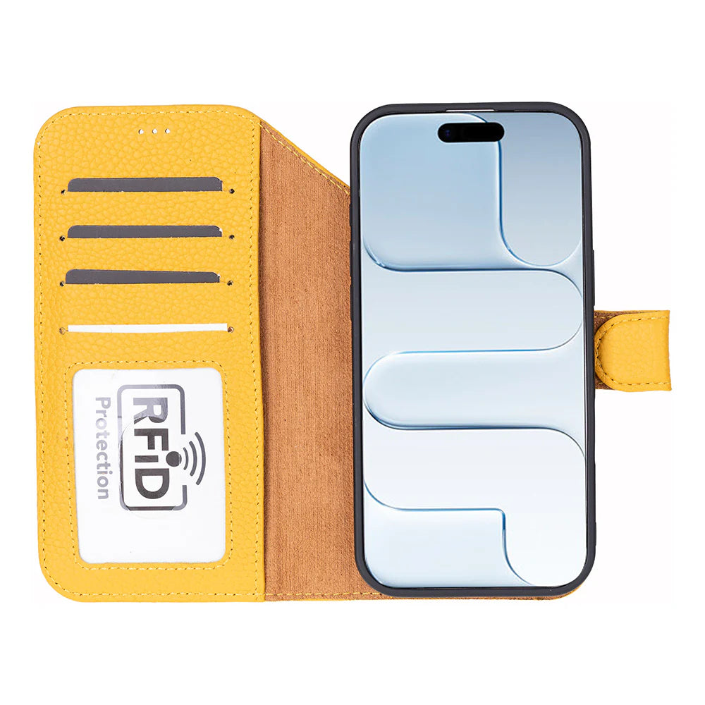 Magic iPhone 17 Air Leather Detachable Wallet Case (RFID)