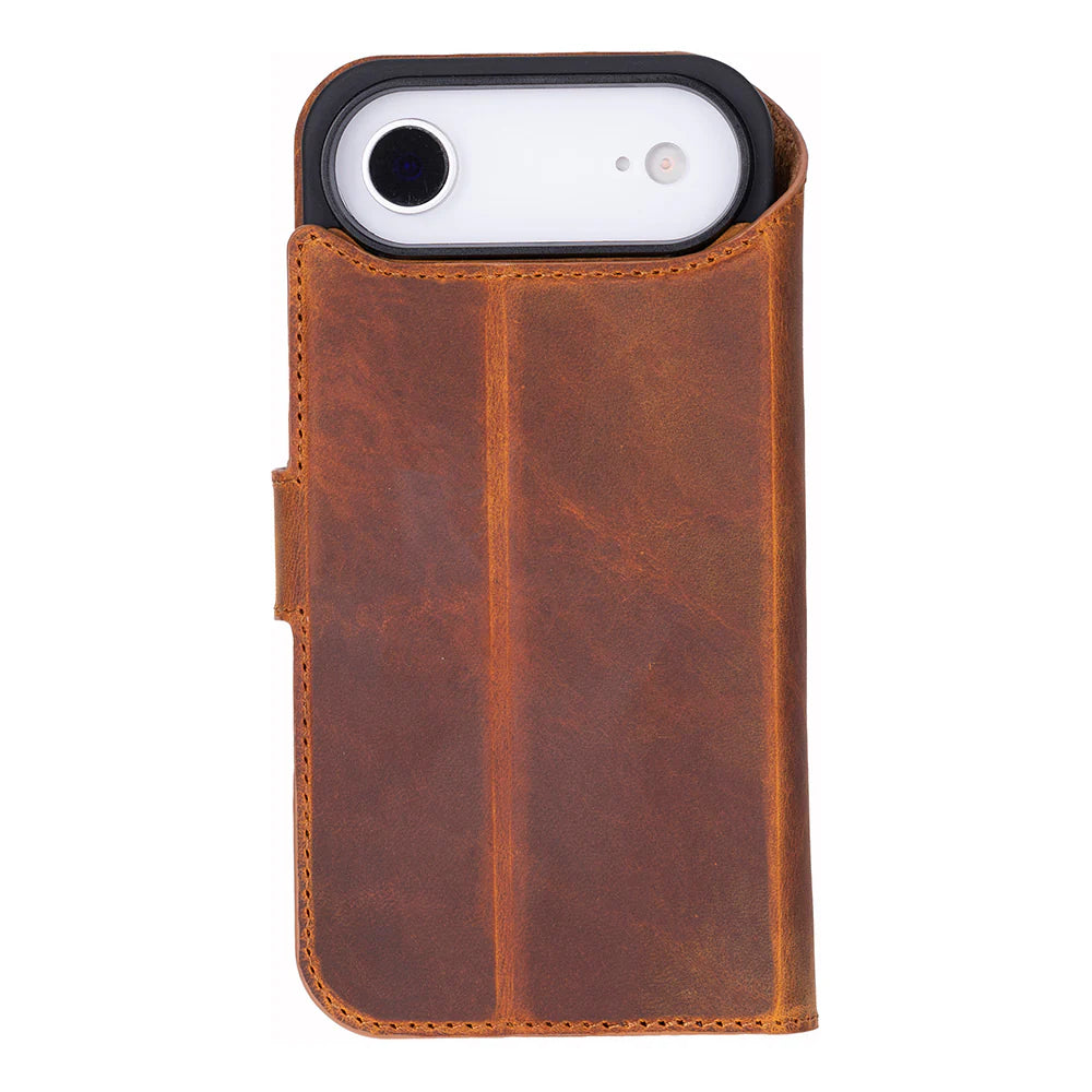Magic iPhone 17 Air Leather Detachable Wallet Case (RFID)