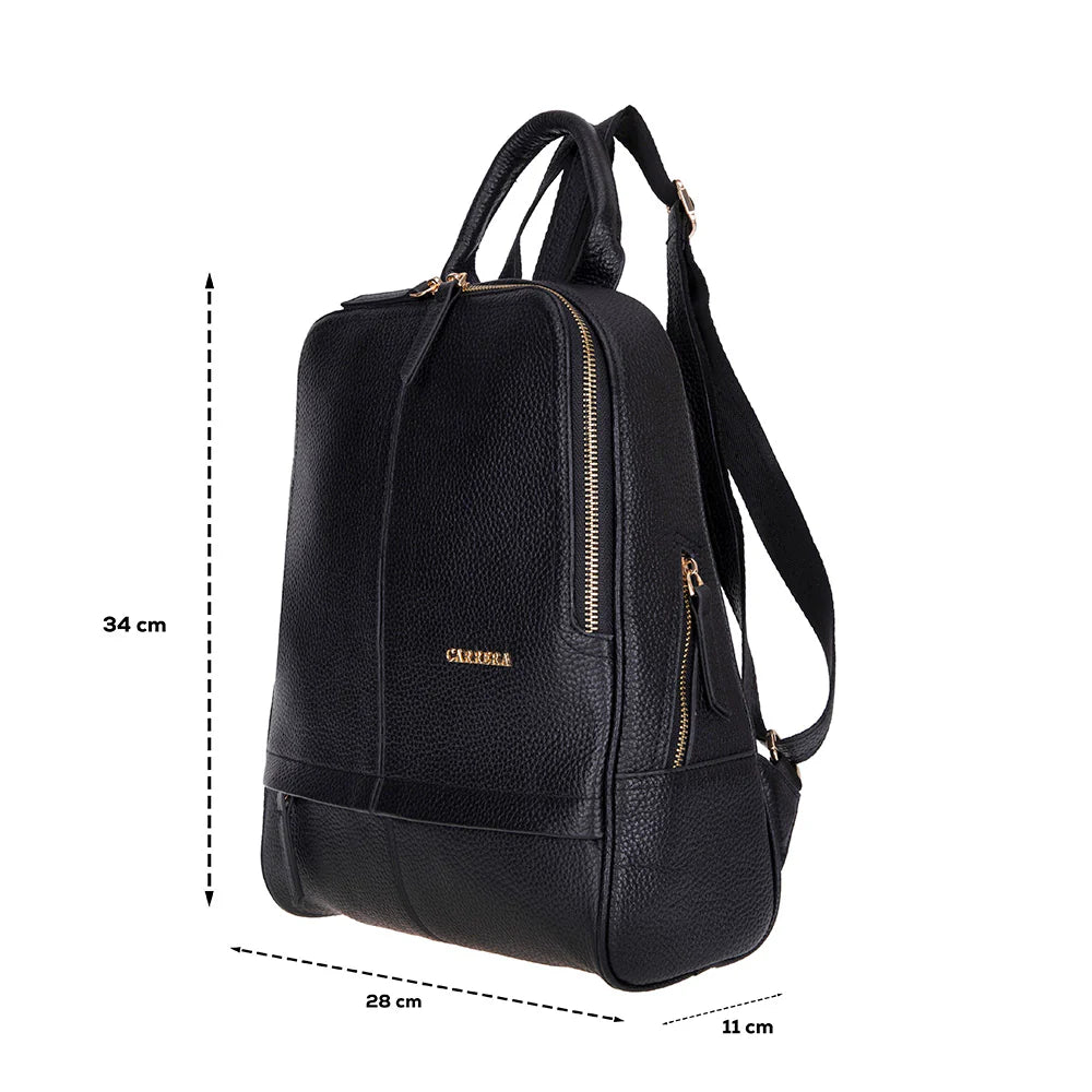 Carrera Elvina Leather Women's Backpack Bag
