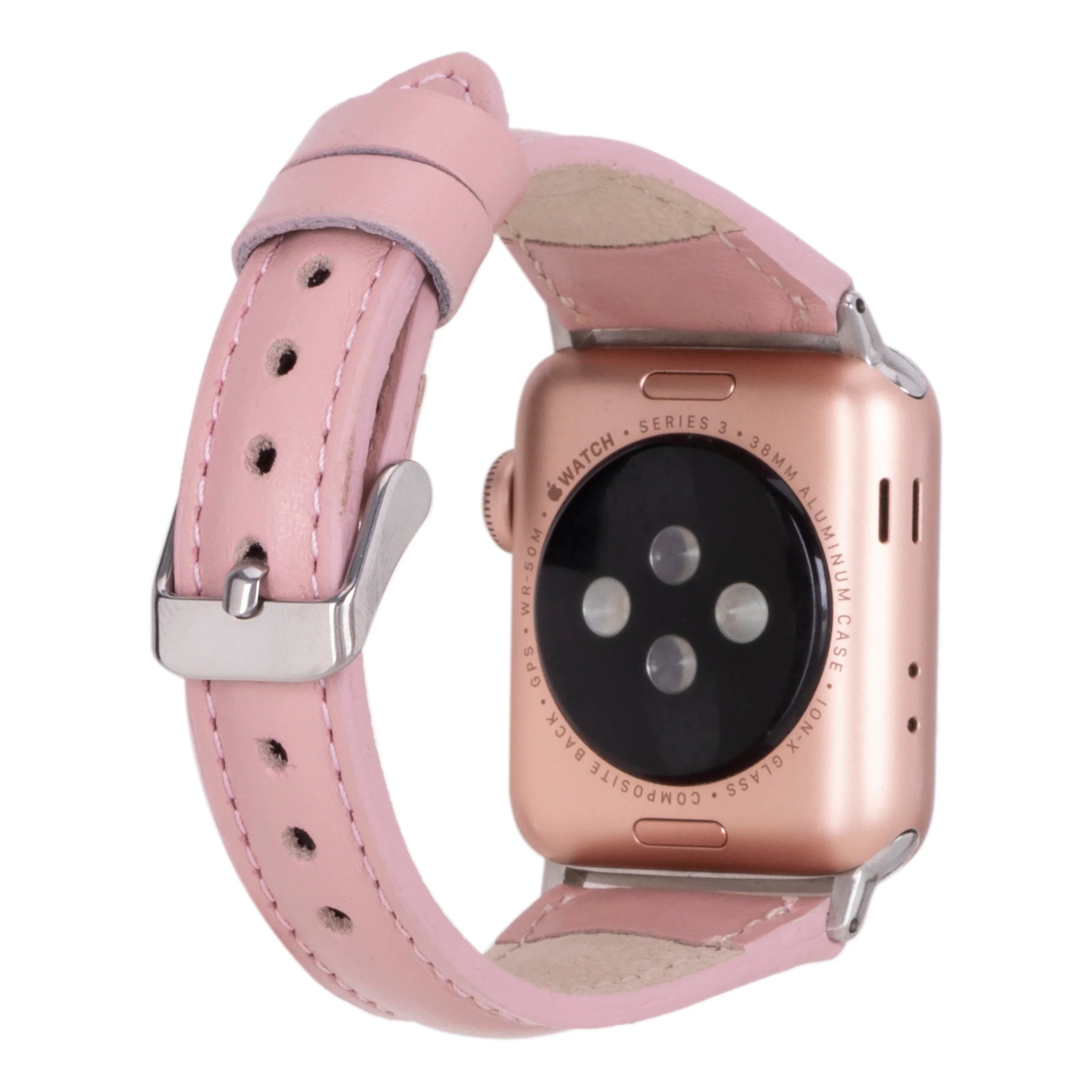 Slim Genuine Leather Apple Watch Band