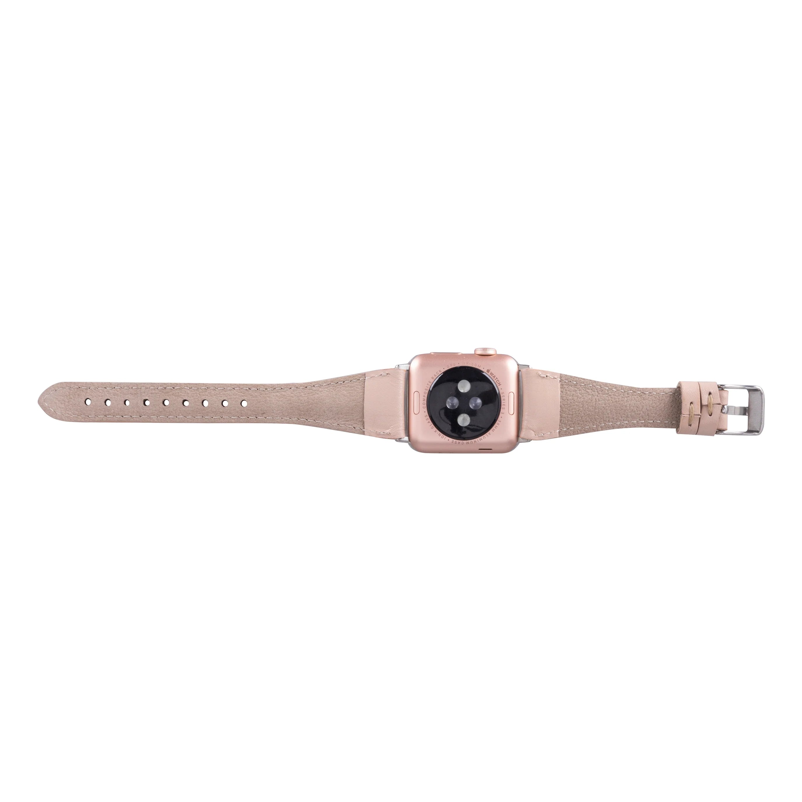 Slim Genuine Leather Apple Watch Band