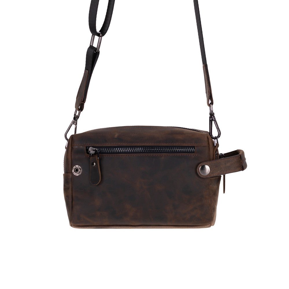 Tiger Genuine Leather Dopp Kit