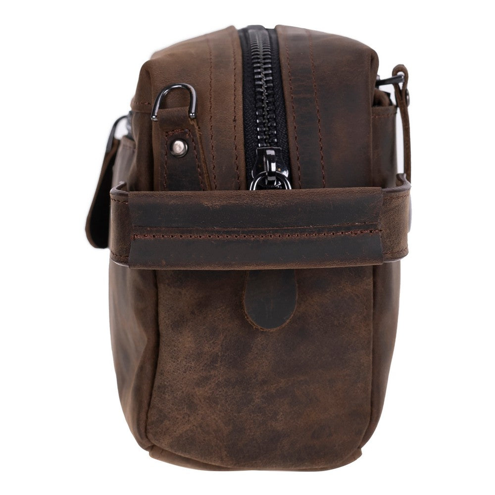 Tiger Genuine Leather Dopp Kit