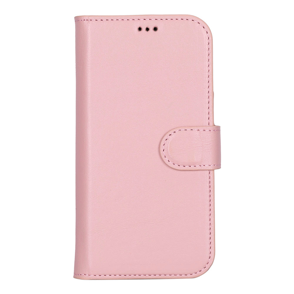 Magic iPhone 17 Genuine Leather Detachable Wallet Case