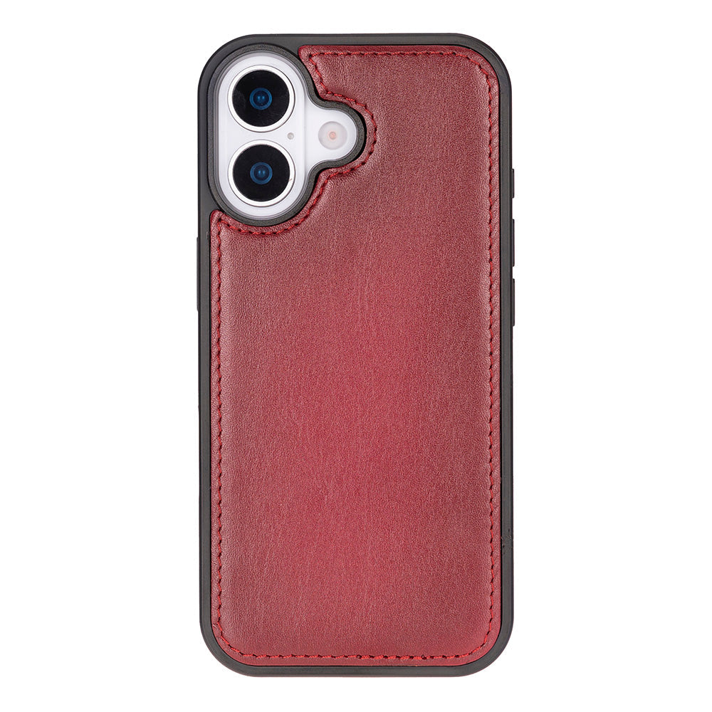 Magic iPhone 17 Genuine Leather Detachable Wallet Case