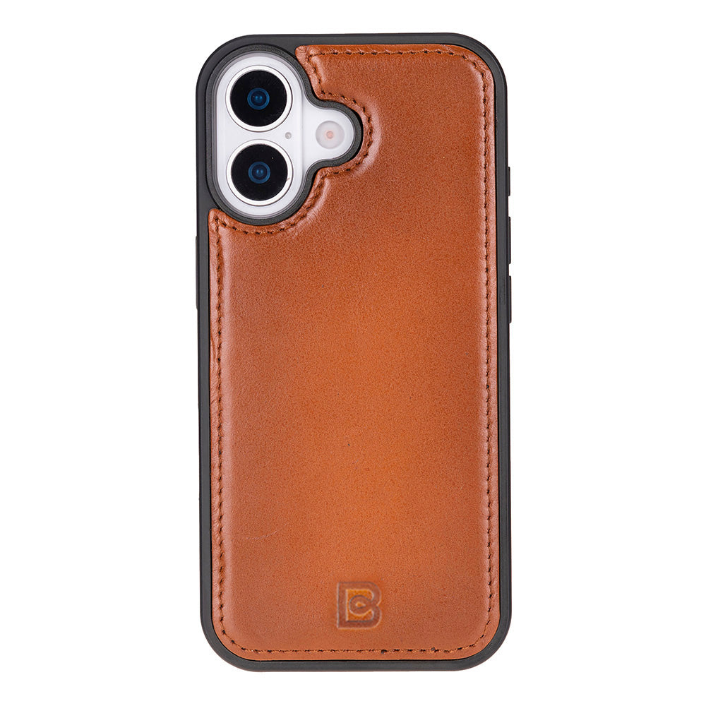 Magic iPhone 17 Detachable Genuine Leather Wallet Case