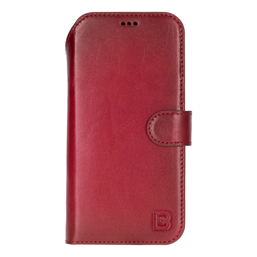Magic iPhone 17 Pro Deri Ayrılabilir Cüzdan Kılıf (RFID, Bouletta)