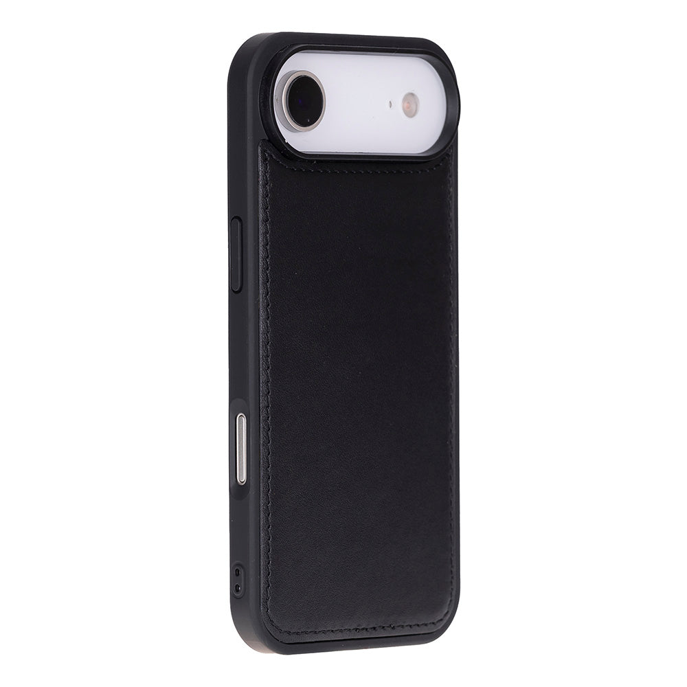 Magic iPhone 17 Air Detachable Genuine Leather Wallet Case