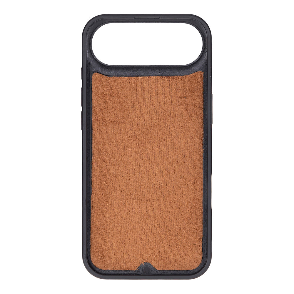 Magic iPhone 17 Air Detachable Genuine Leather Wallet Case